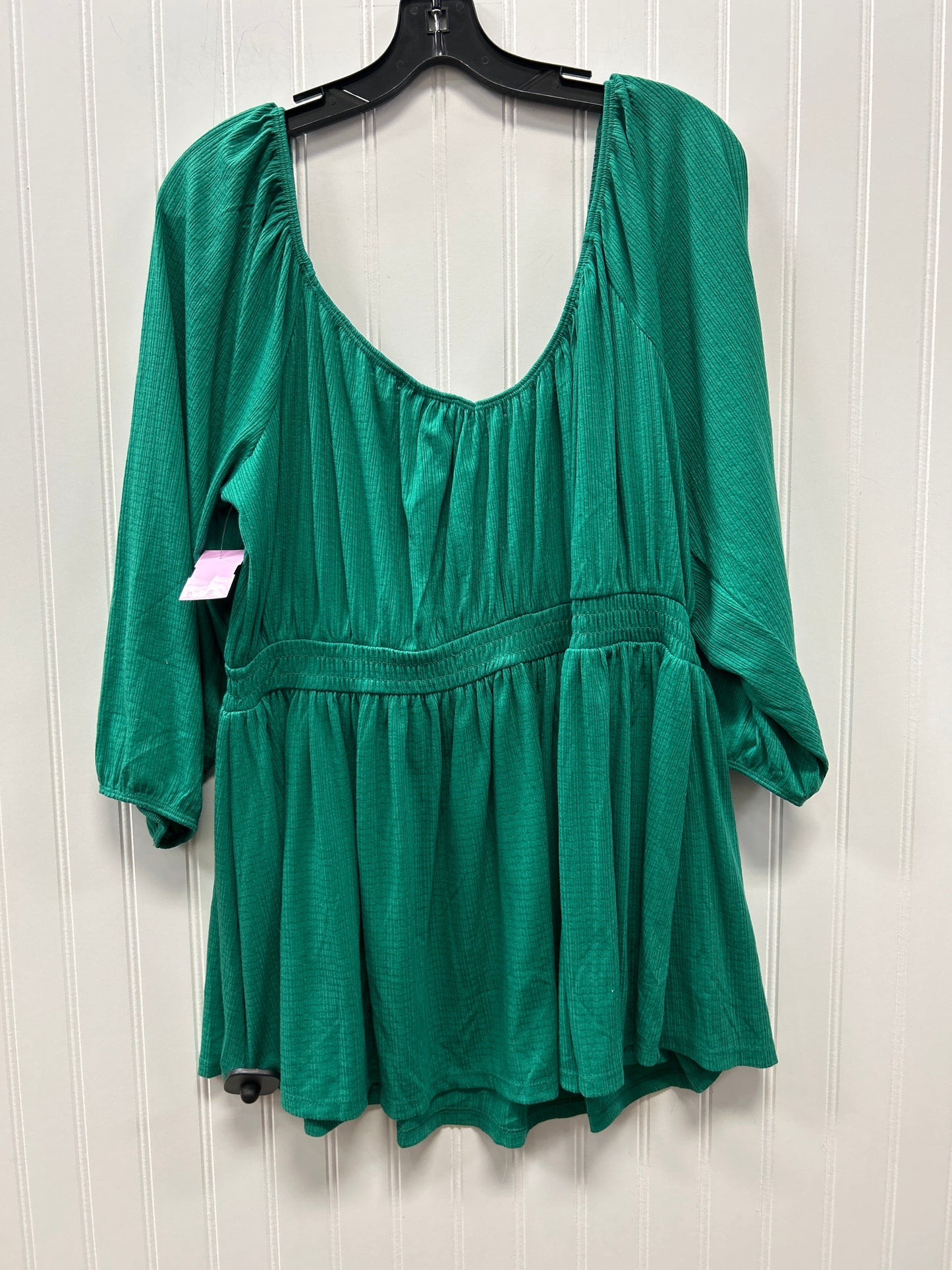 Top Ls By Torrid In Green, Size:2X