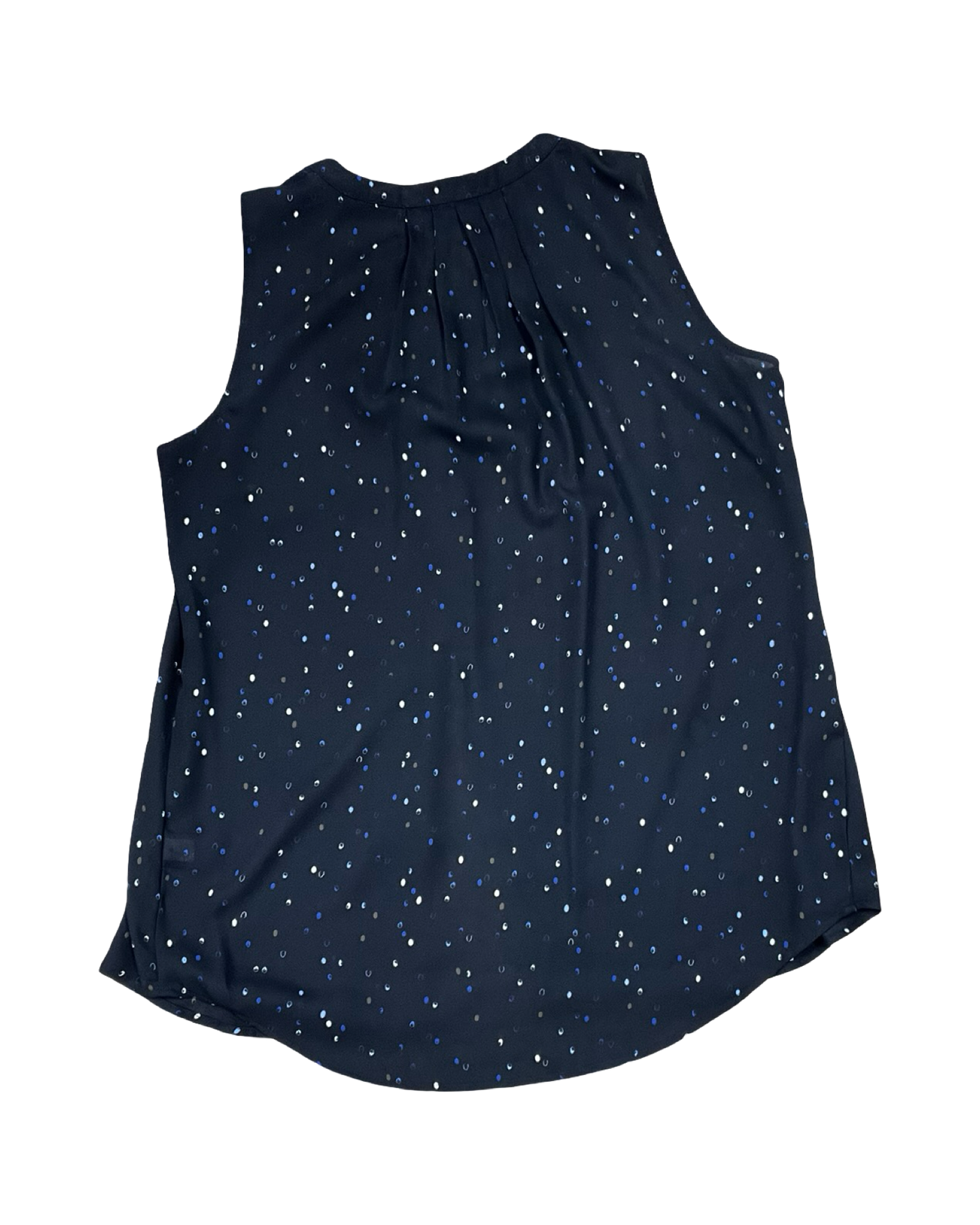 Blouse Sleeveless By Apt 9 In Black, Size:S