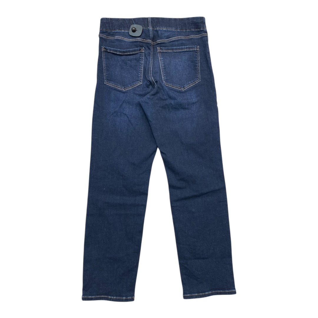 Jeans Straight By Liverpool In Blue Denim, Size:6