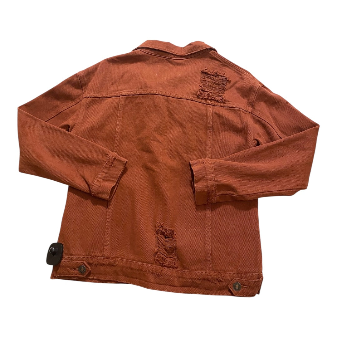 Jacket Denim By Cmc In Brown, Size:M