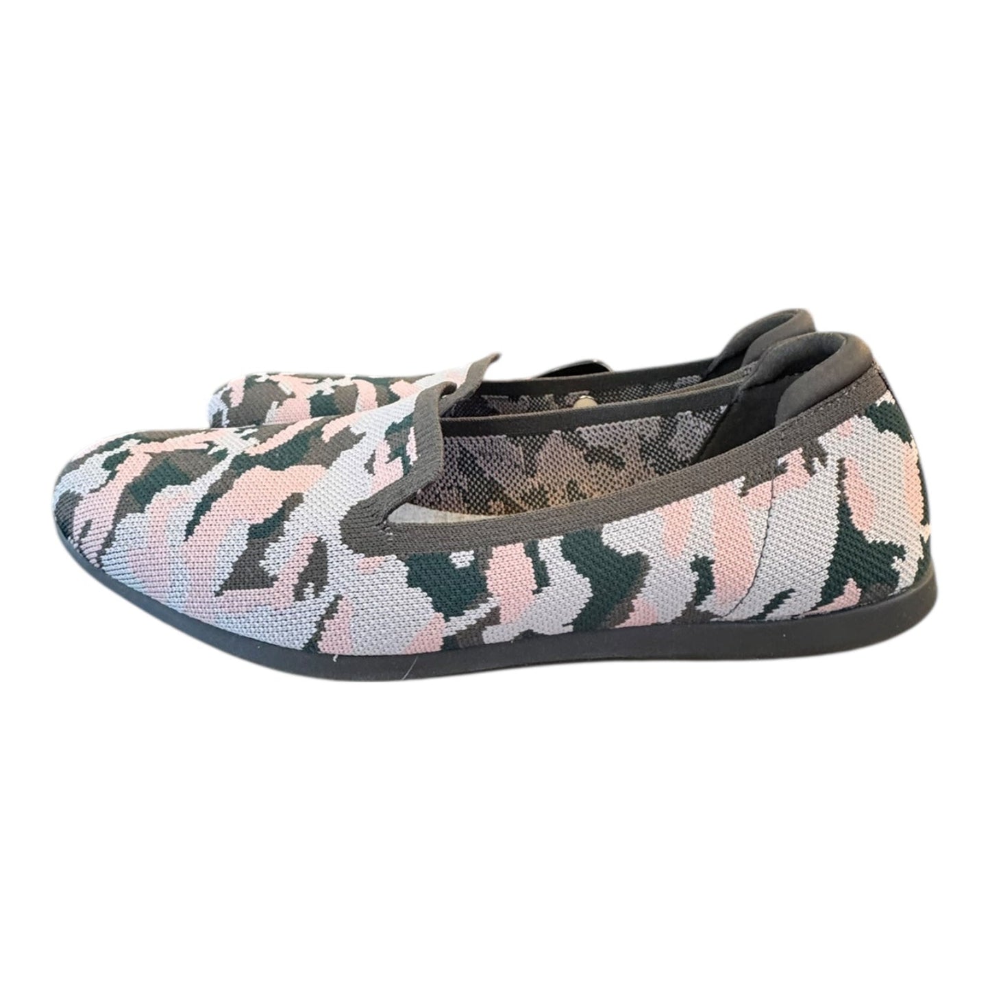 Shoes Flats By Clarks In Camouflage Print, Size:9.5