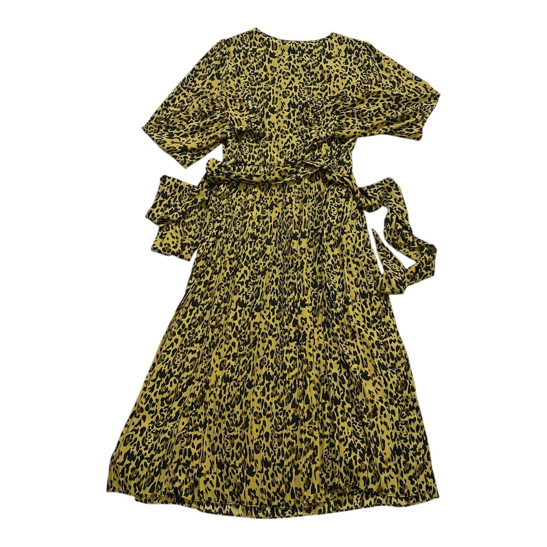 Dress Casual Maxi By J. Crew In Animal Print, Size:6