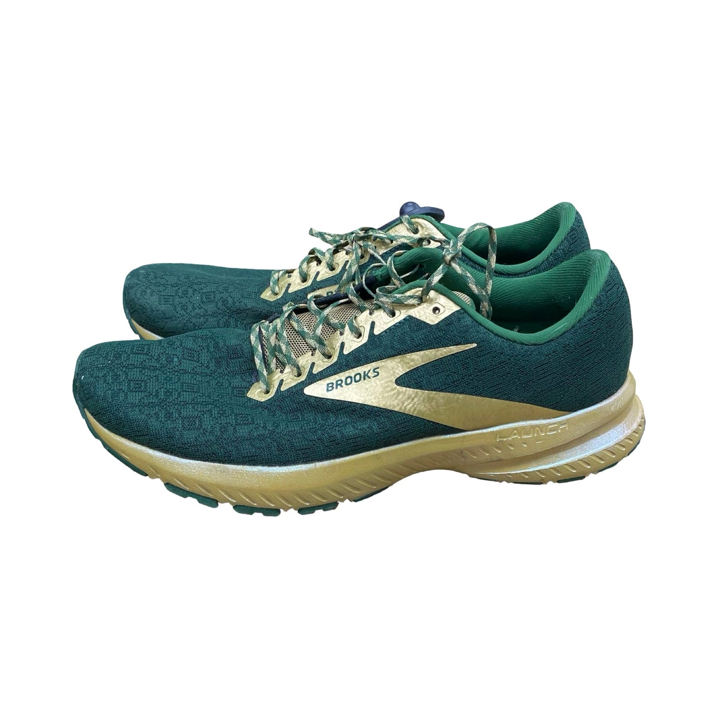 Shoes Athletic By Brooks In Green, Size:9.5
