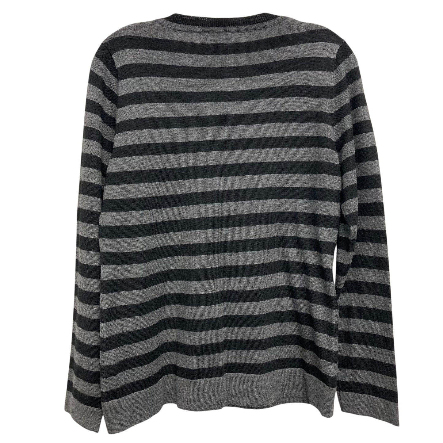 Sweater By Vince Camuto In Striped Pattern, Size:M