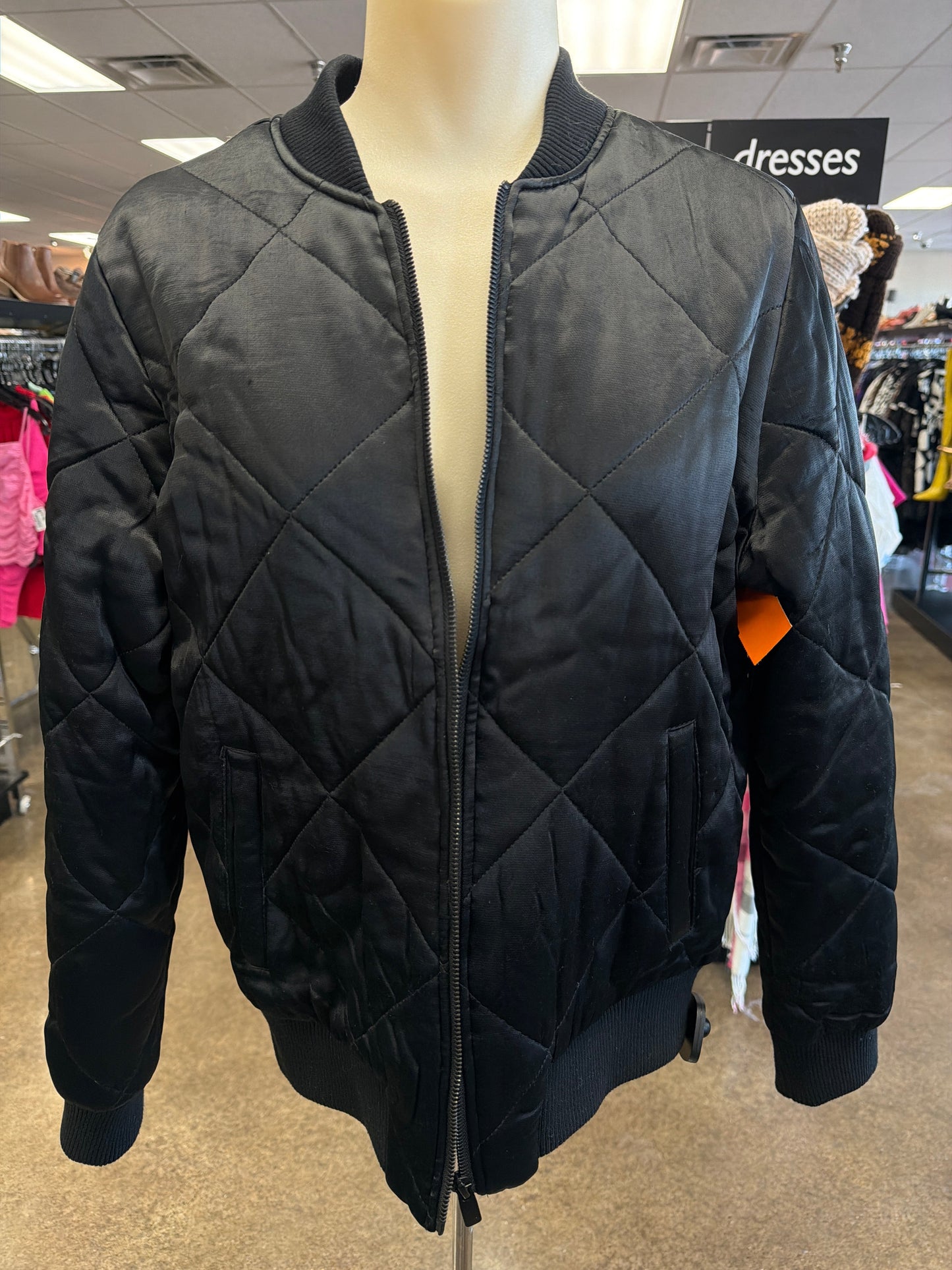 Jacket Puffer & Quilted By Liverpool In Black, Size:S