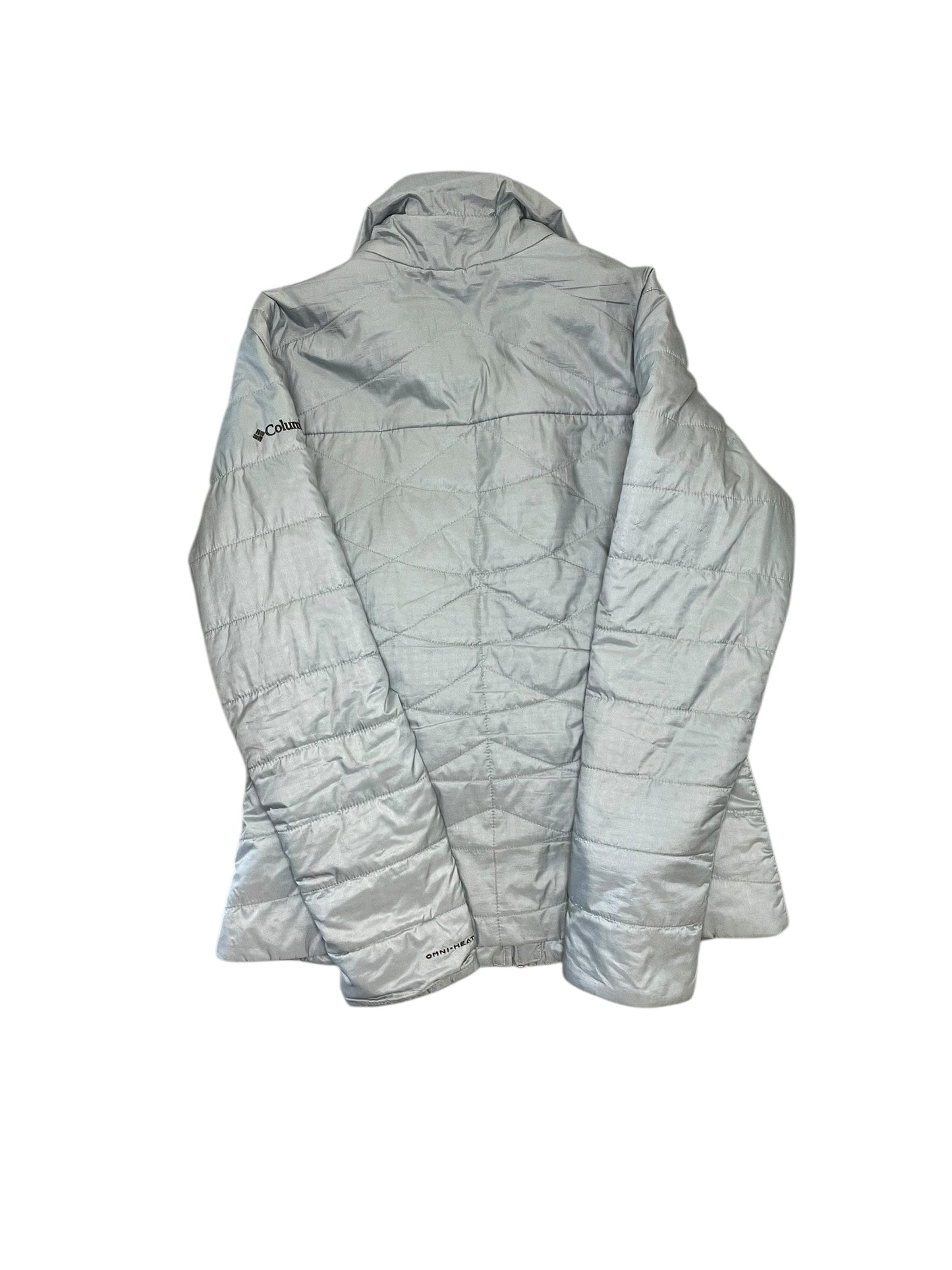 Jacket Puffer & Quilted By Columbia In Grey, Size:M
