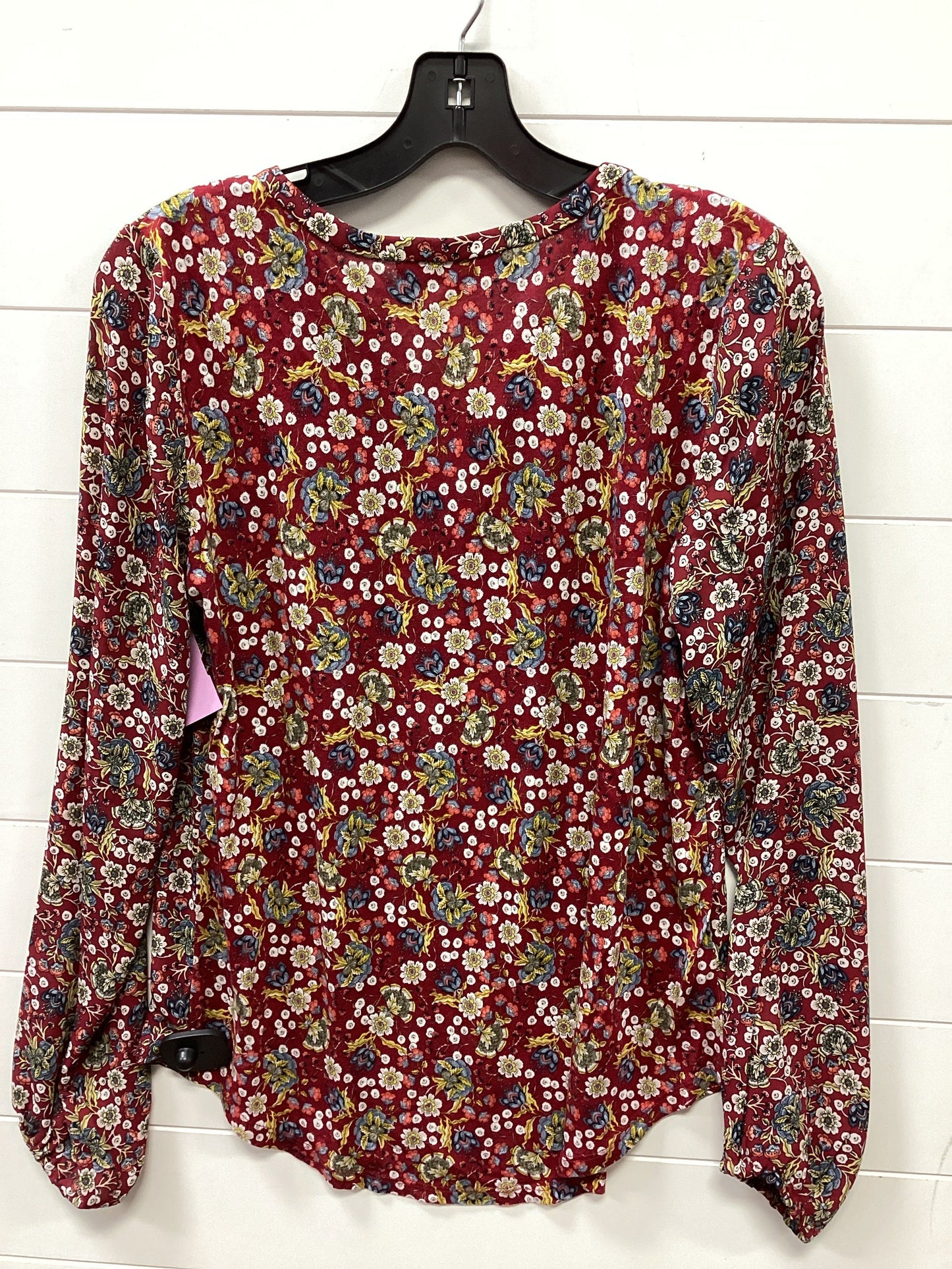 Top Ls By Loft In Red, Size:Xs