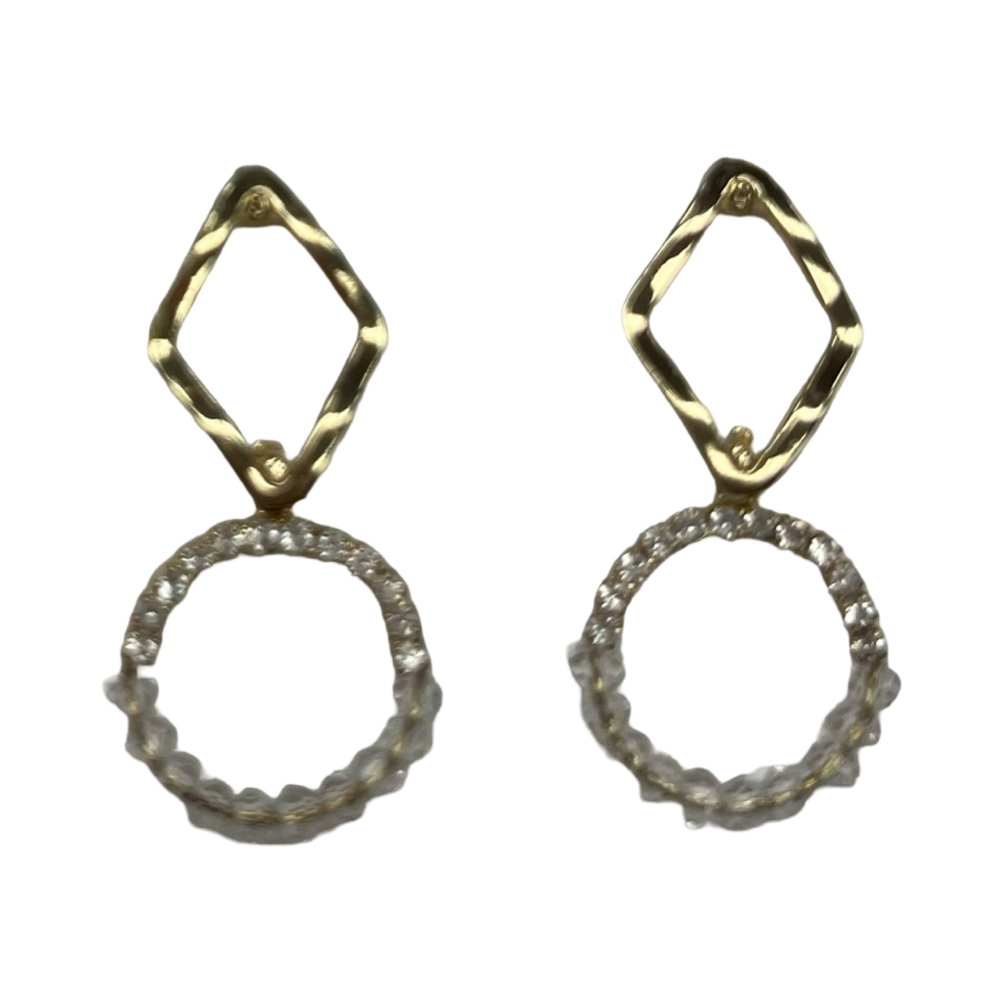 Earrings Dangle/Drop By Clothes Mentor In Gold