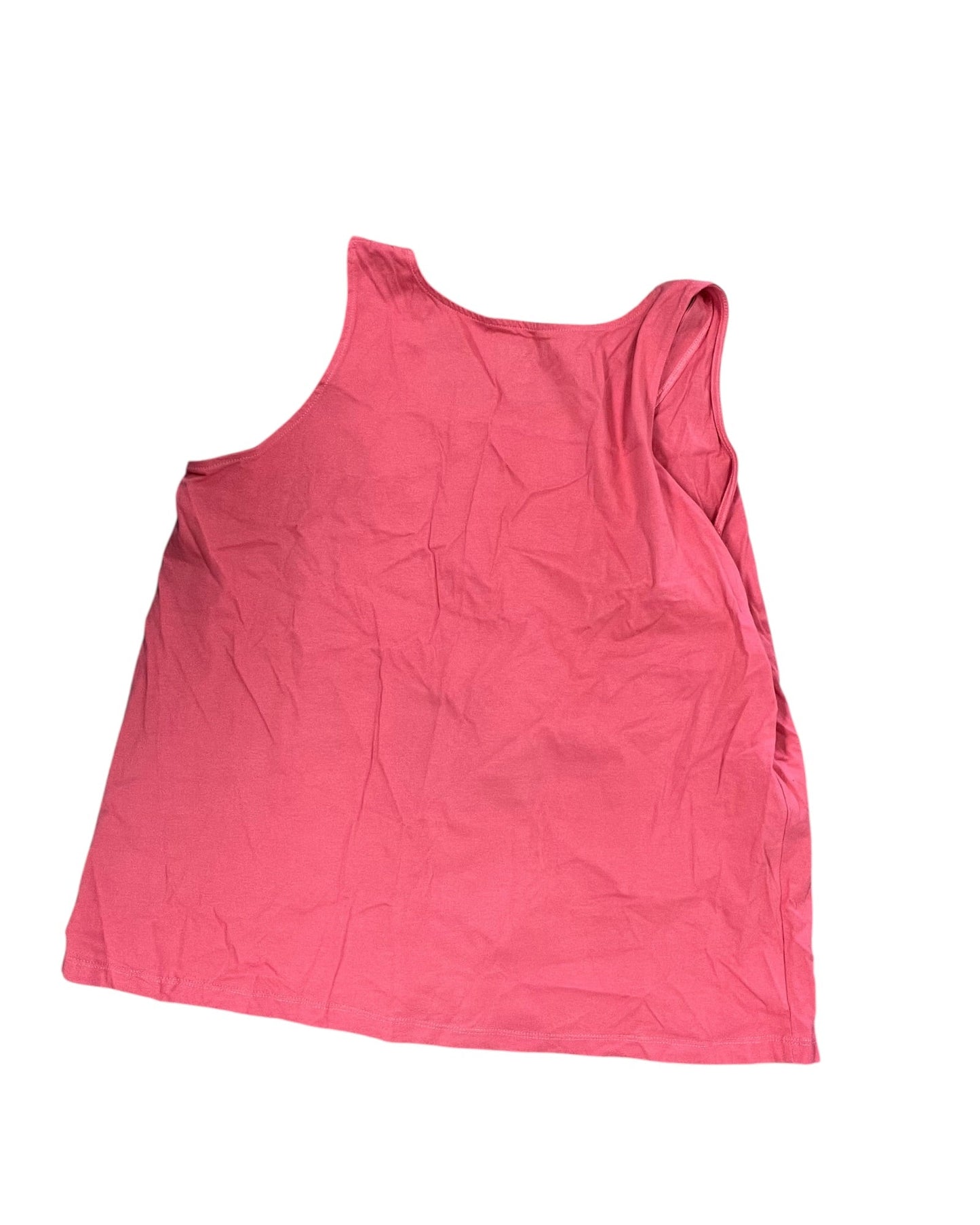 Tank Top By Roamans In Orange, Size:1X
