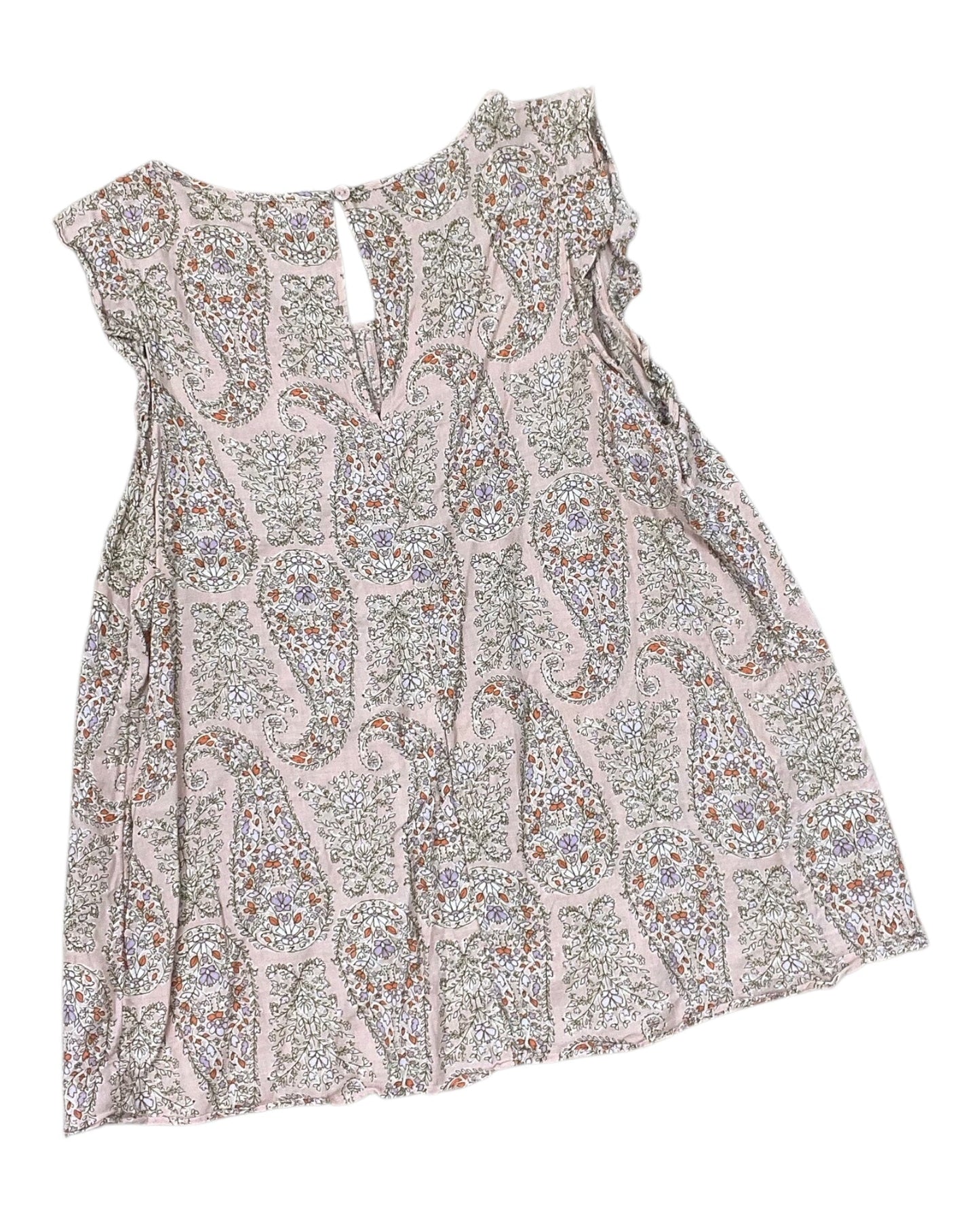 Top Sleeveless By Old Navy In Peach, Size:M