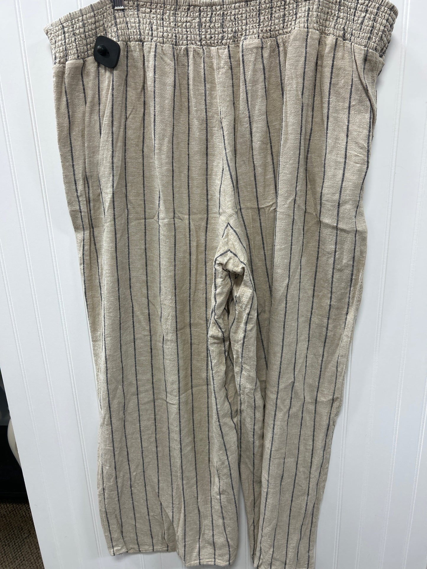 Pants Linen By Maurices In Tan, Size:Xxl