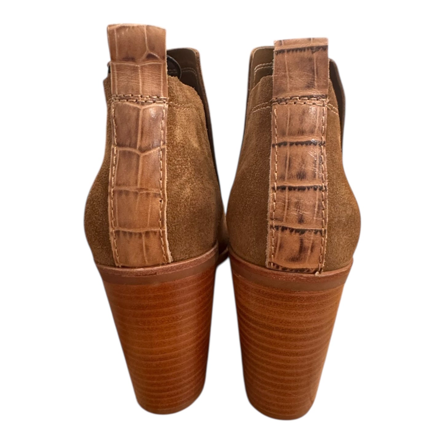 Boots Ankle Heels By Dolce Vita In Brown, Size:9.5