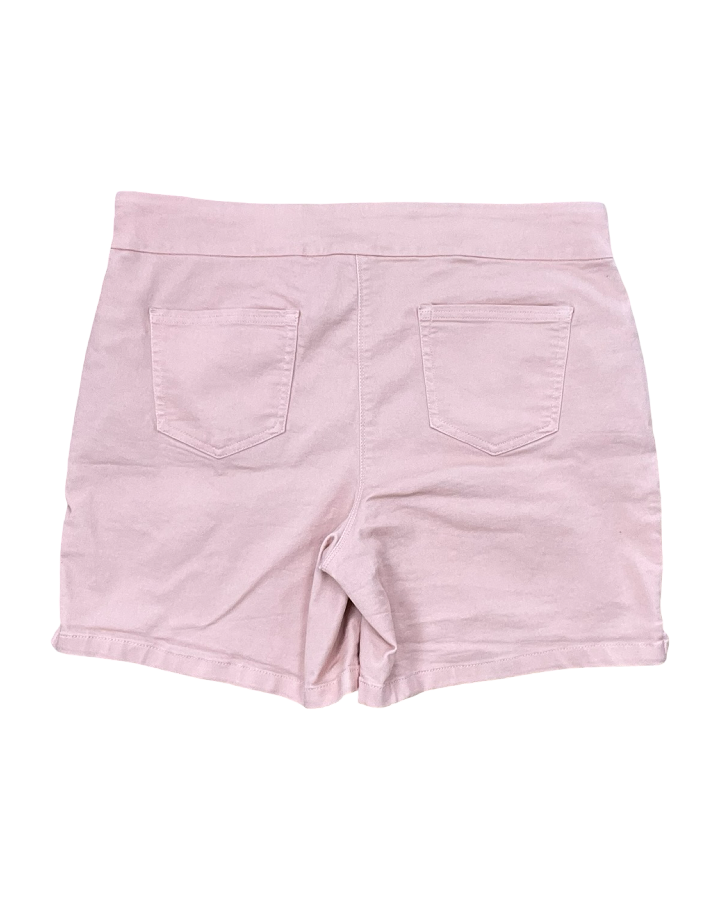 Shorts By Liz Claiborne In Peach, Size:16
