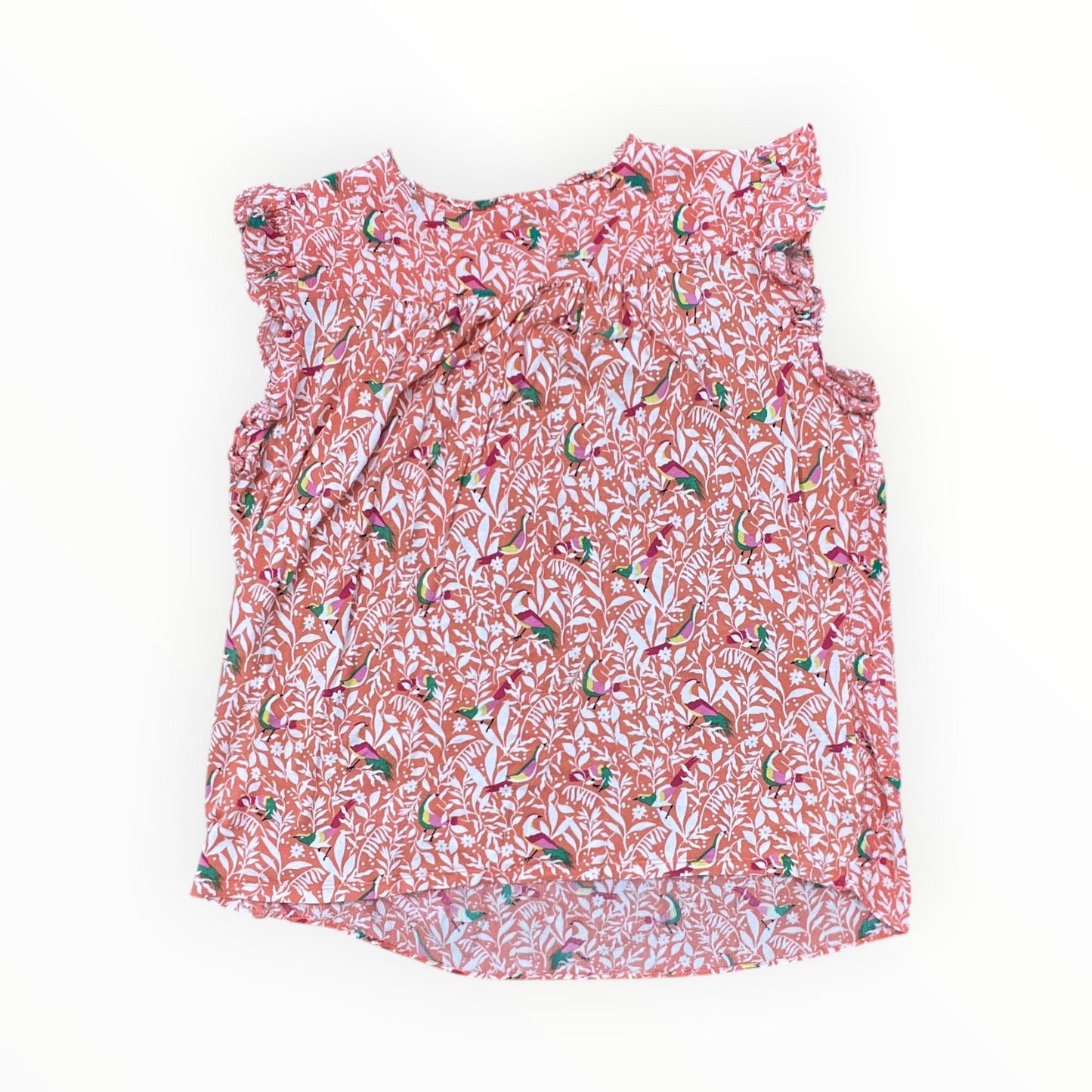 Top Sleeveless By Loft In Orange, Size:L