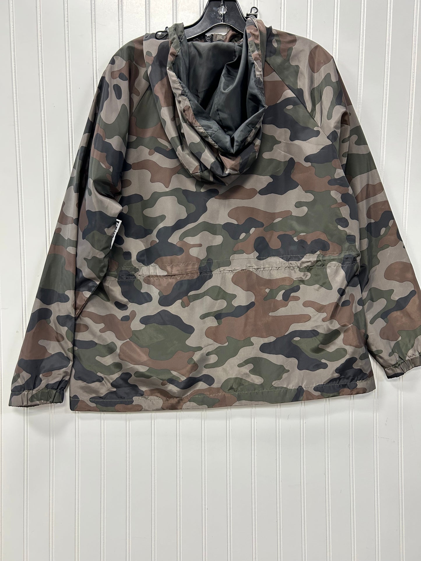 Coat Raincoat By Maurices In Camouflage Print, Size:Xl