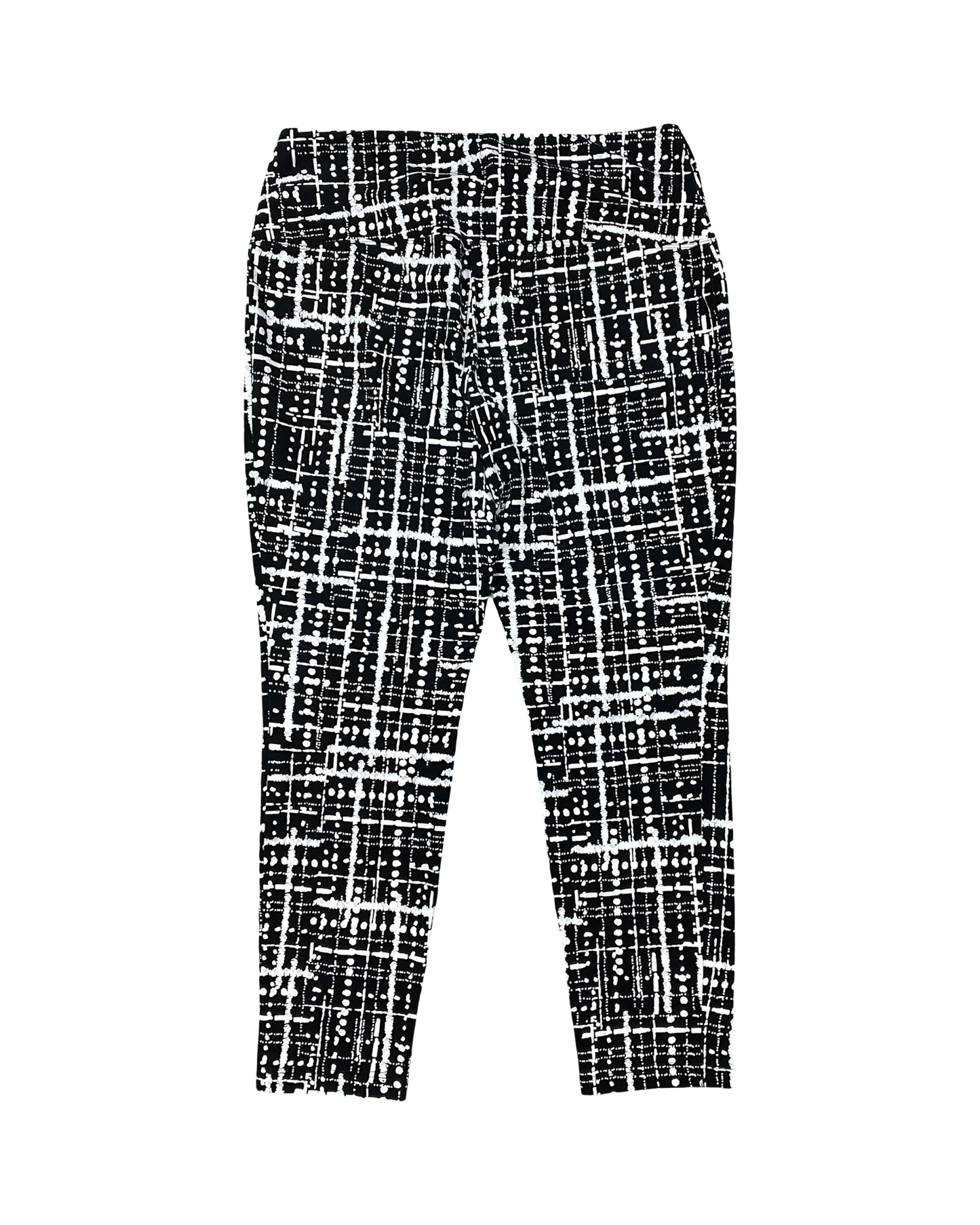 Pants Lounge By Chicos In Black & White, Size:12