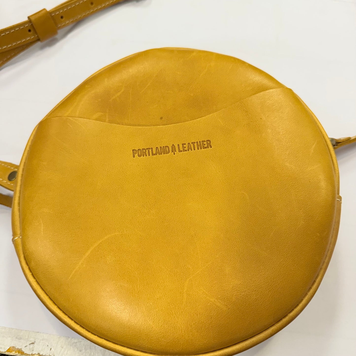 Crossbody Leather By Portland Leather, Size: Medium