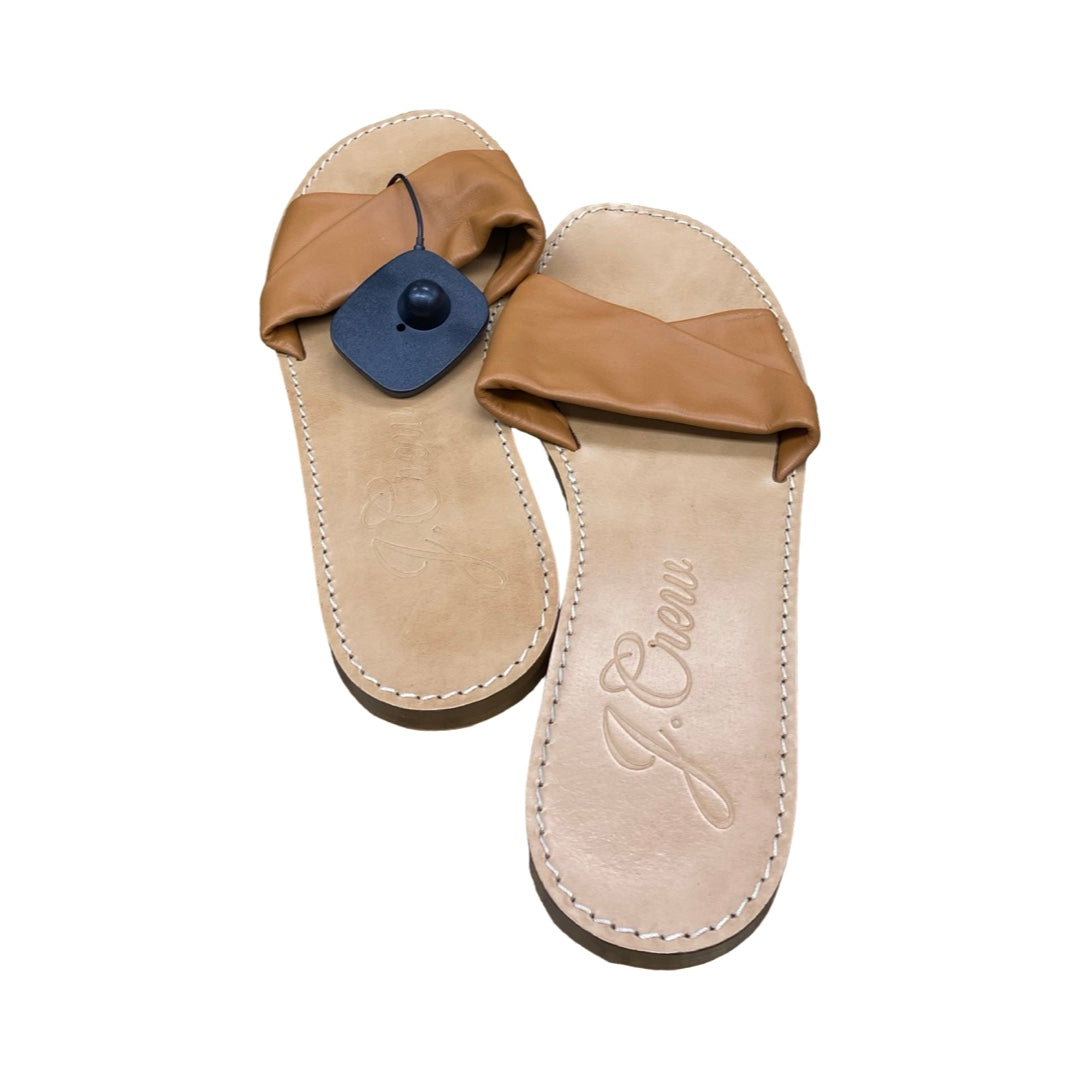 Shoes Flats By J. Crew In Brown, Size:8