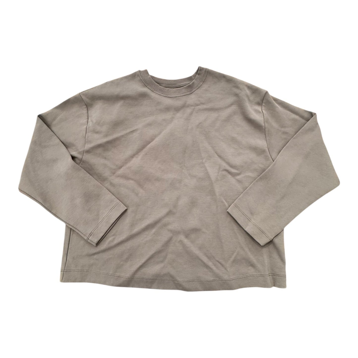 Top Ls By FUTURE COLLECTIVE In Taupe, Size:Xxs