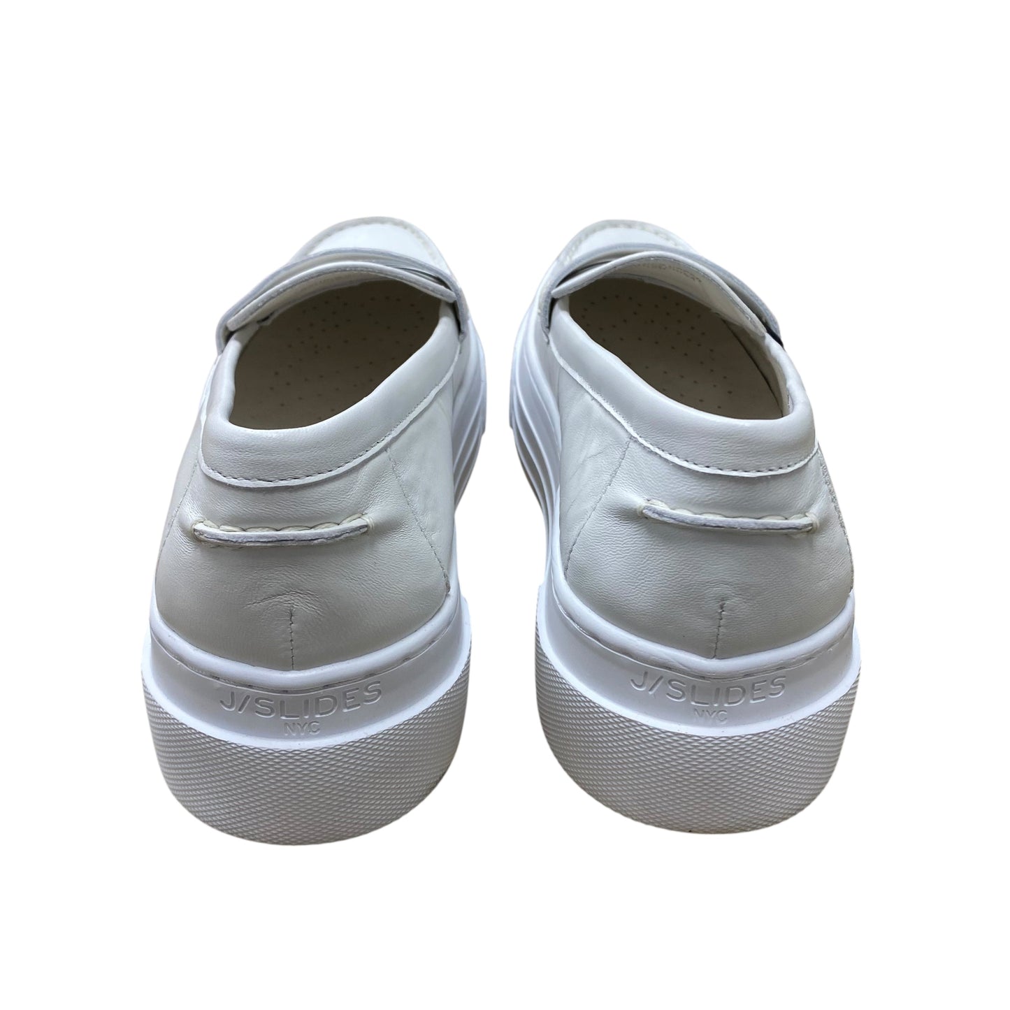 Shoes Sneakers By J Slides In White, Size:10