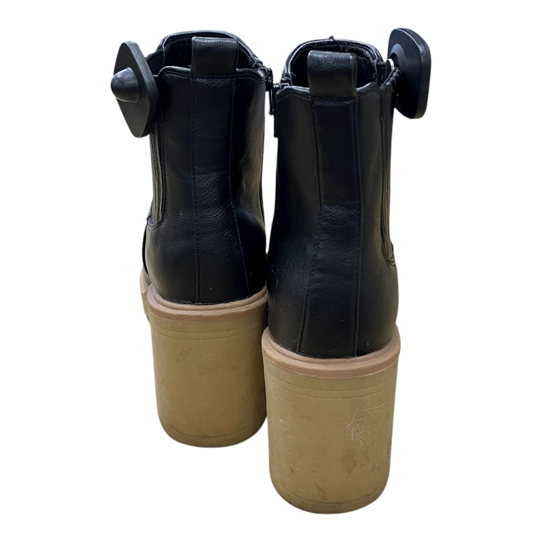 Boots Ankle Heels By Dolce Vita In Black, Size:8.5