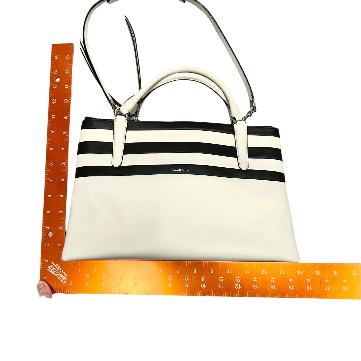 Handbag Designer By Coach, Size: Large