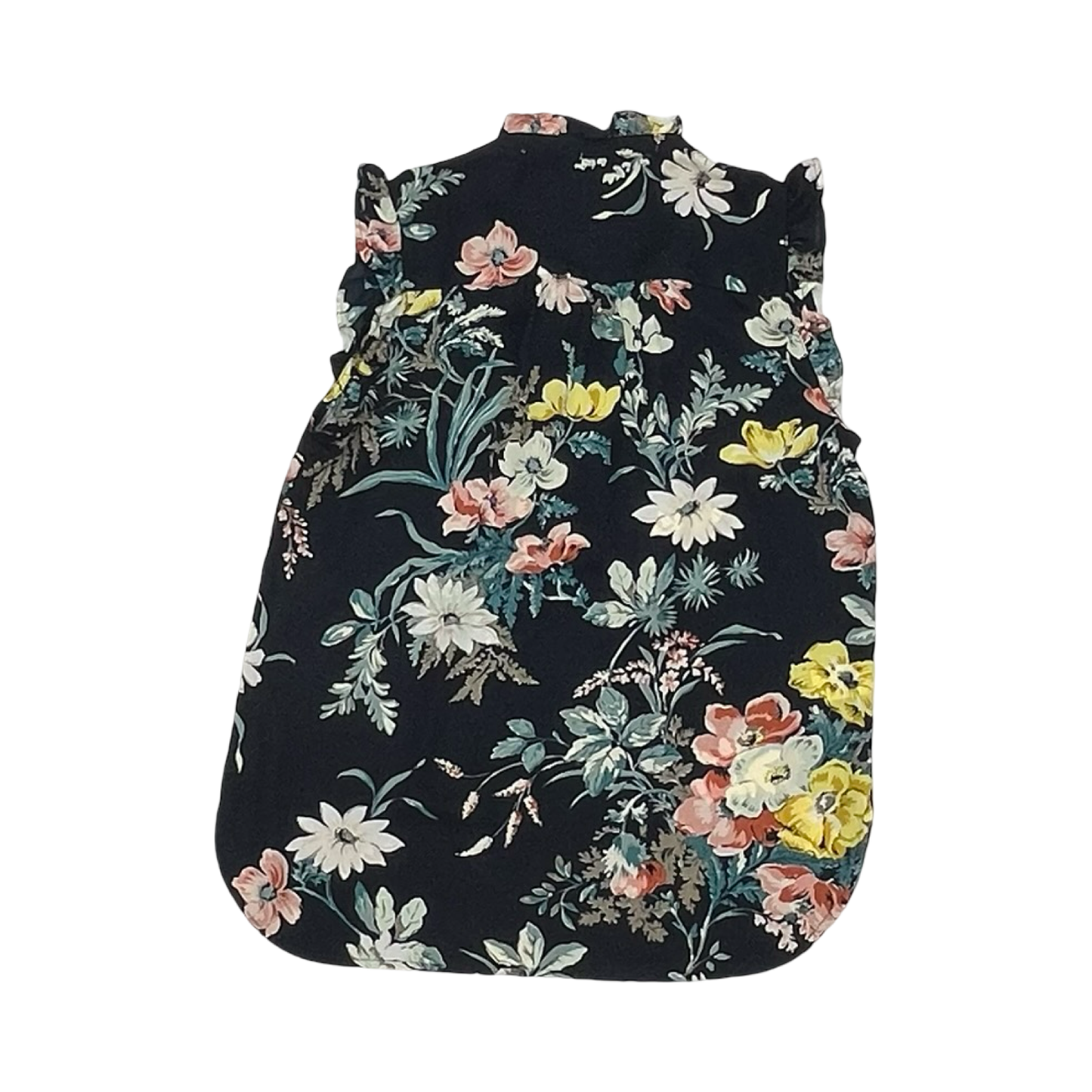 Blouse Ss By Loft In Floral Print, Size:Xs