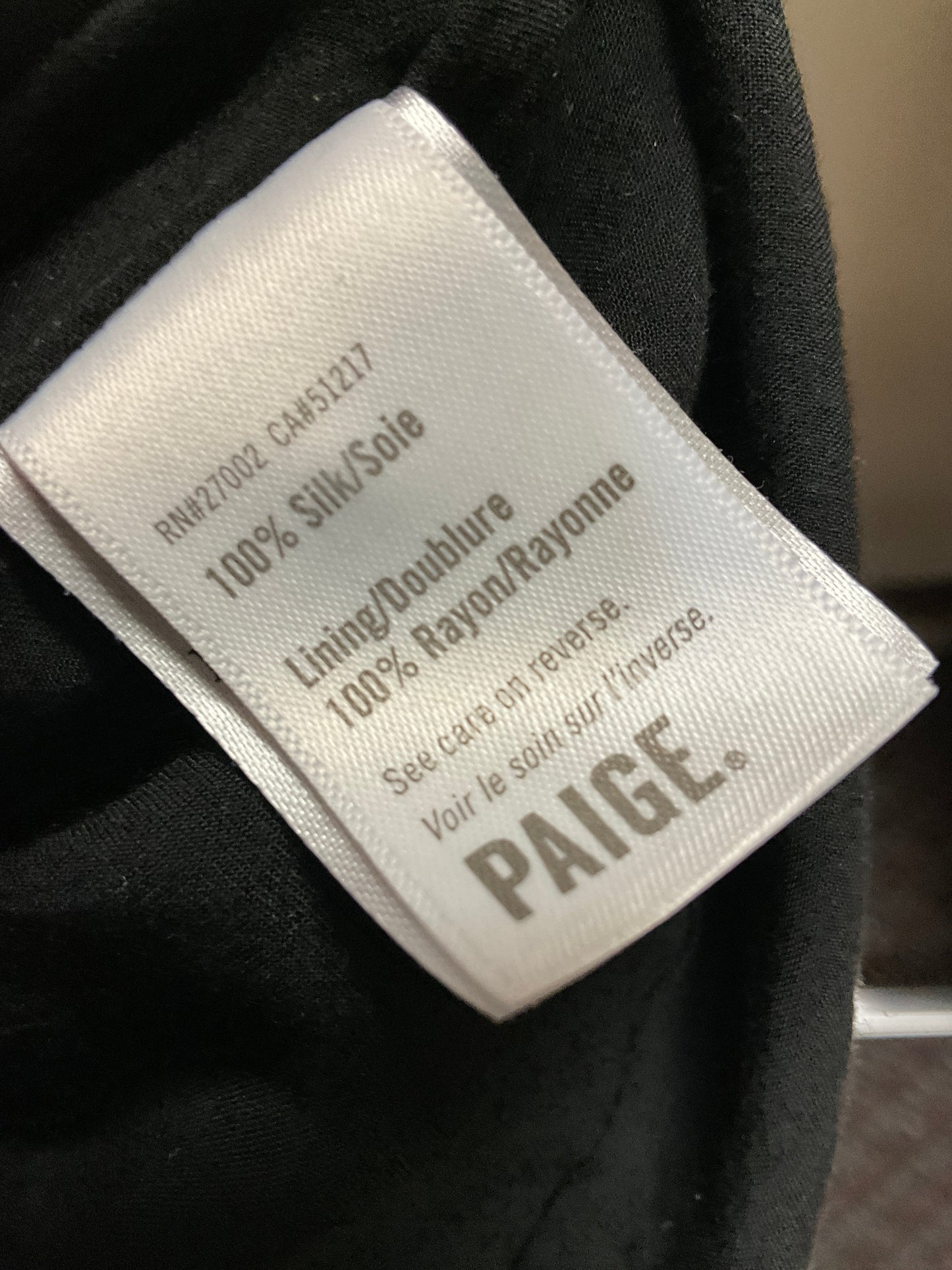 Dress Casual Short By Paige In Black & Brown, Size: M