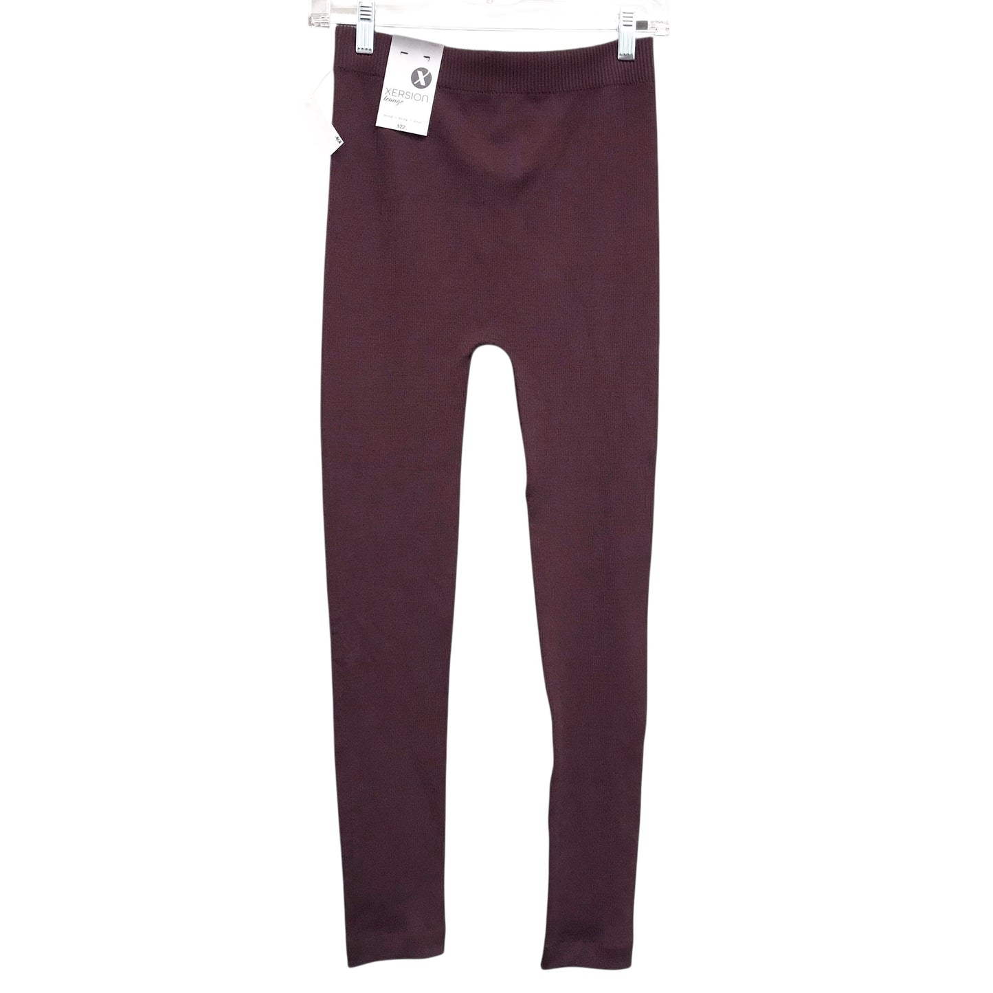 Athletic Leggings By Xersion In Maroon, Size:12