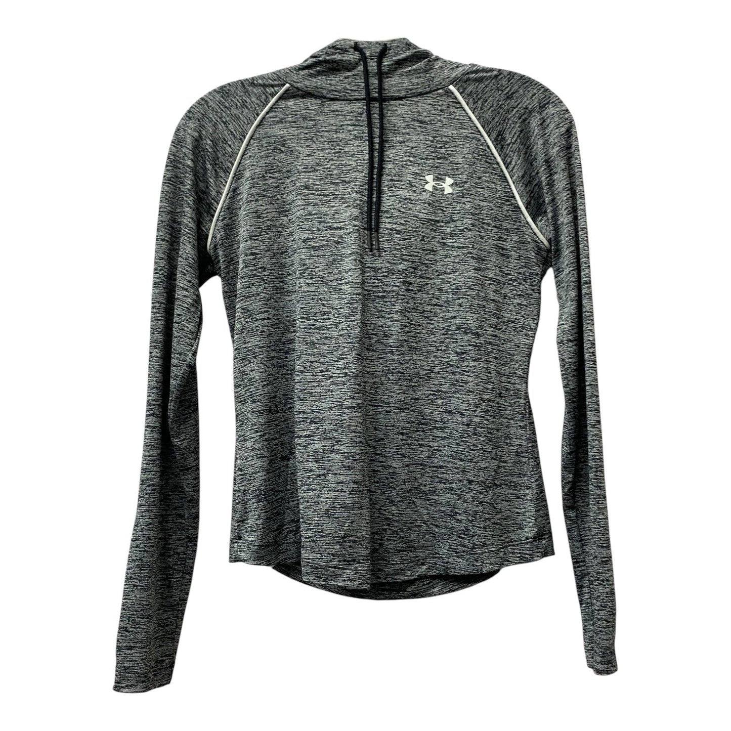 Athletic Sweatshirt Hoodie By Under Armour In Black, Size:Xs