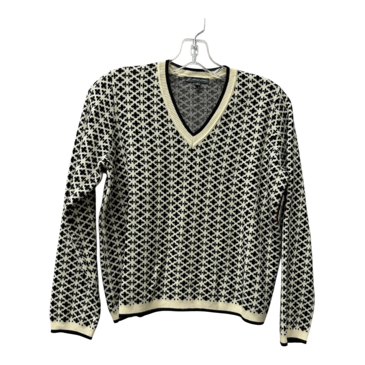 Sweater By Adrianna Papell In Black, Size:S