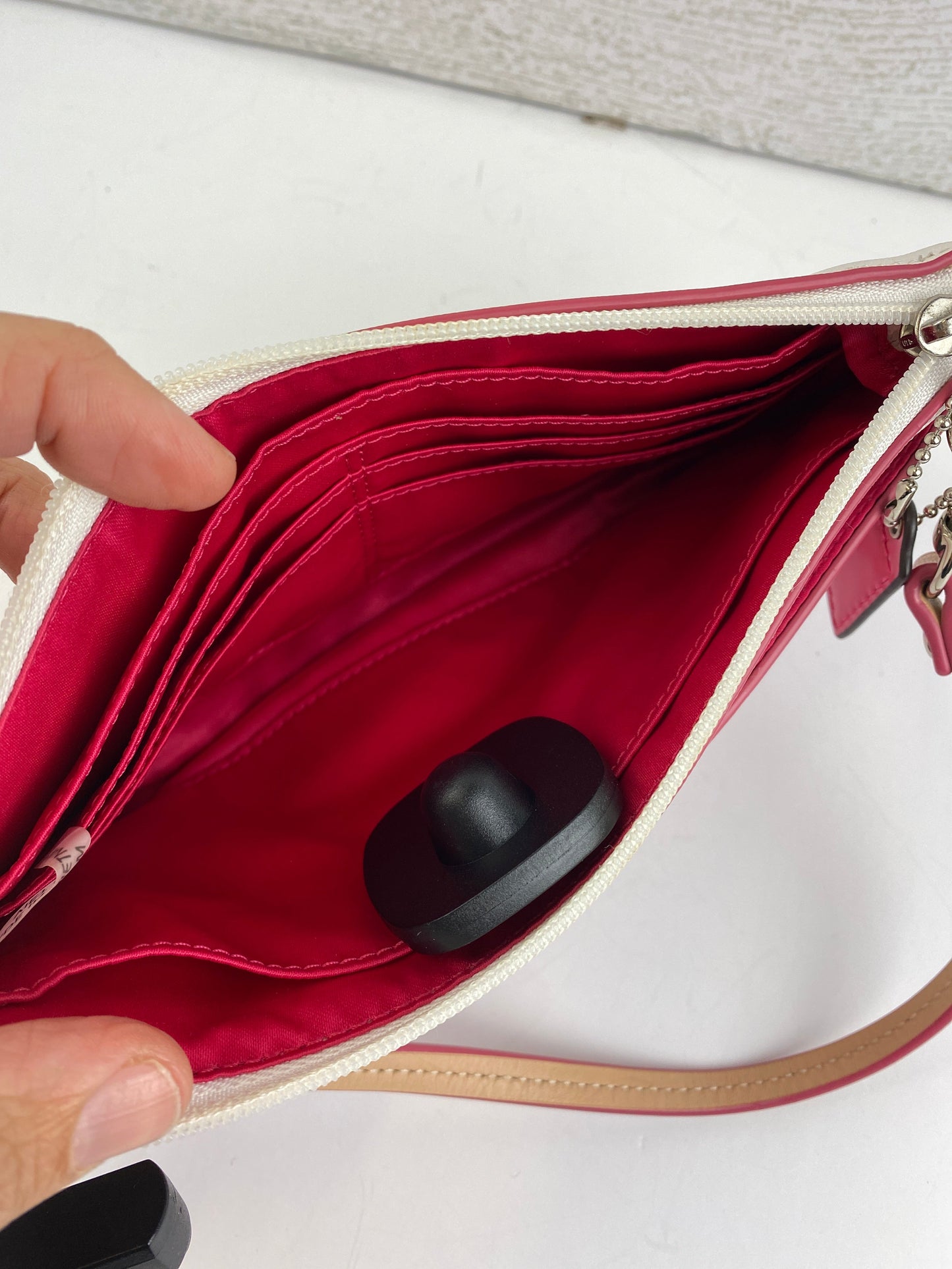 Wristlet Designer By Coach, Size: Medium