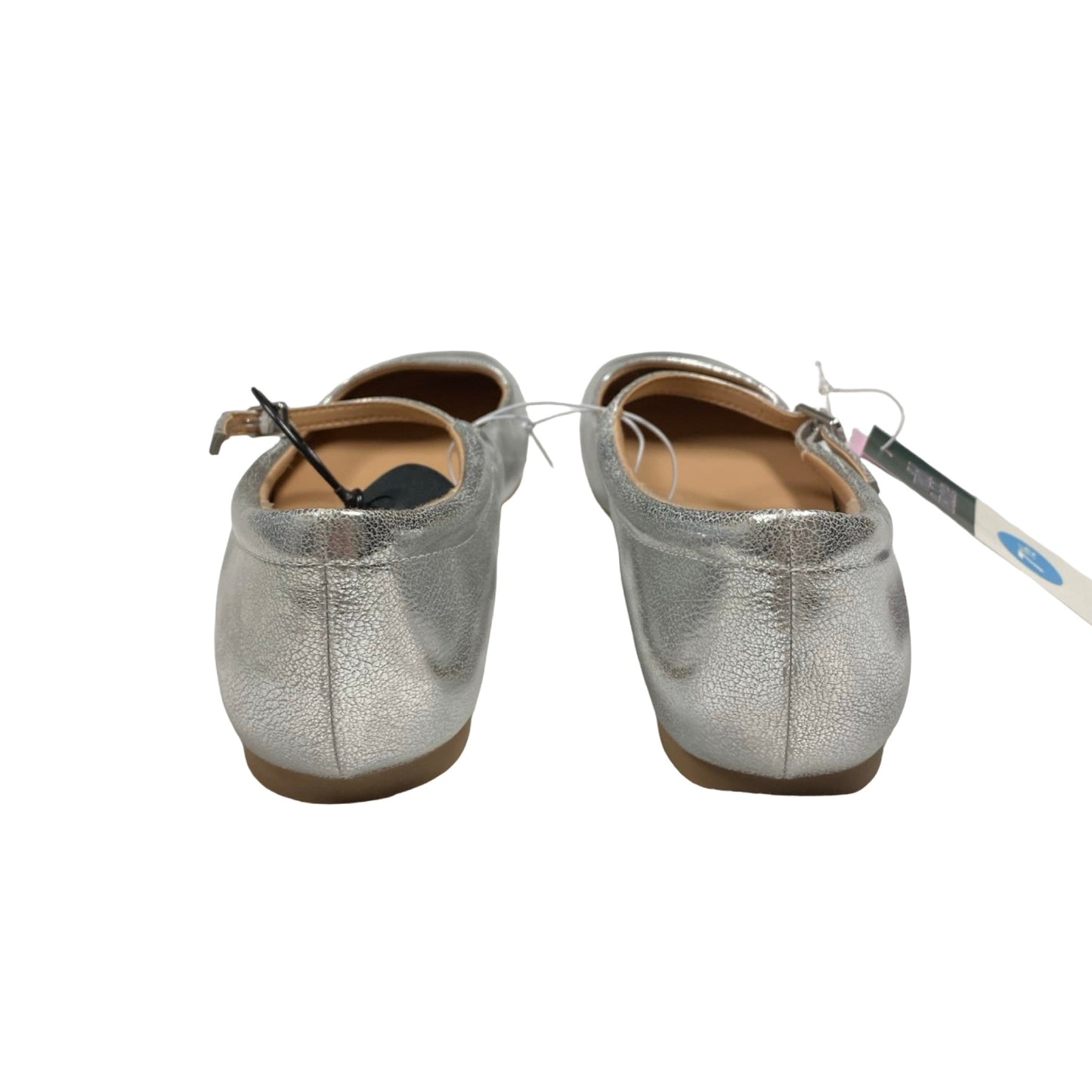 Shoes Flats By Wild Fable In Silver, Size:7.5