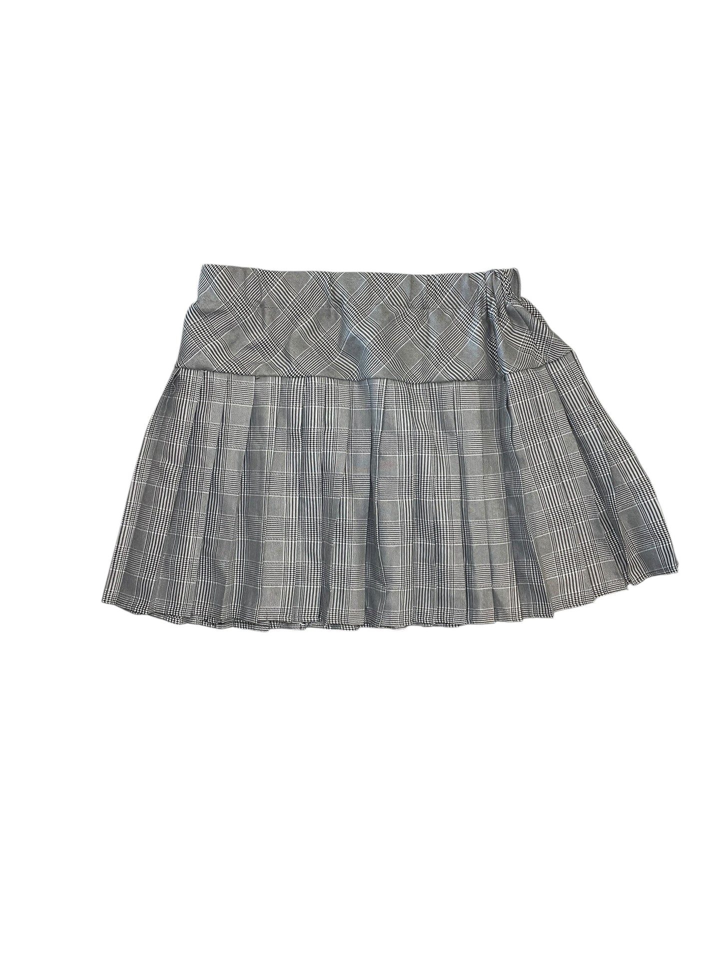Skirt Mini & Short By Urban Coco In Black & White, Size:Xl