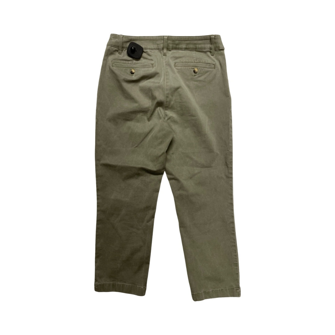 Pants Cropped By Tommy Bahama In Green, Size:4
