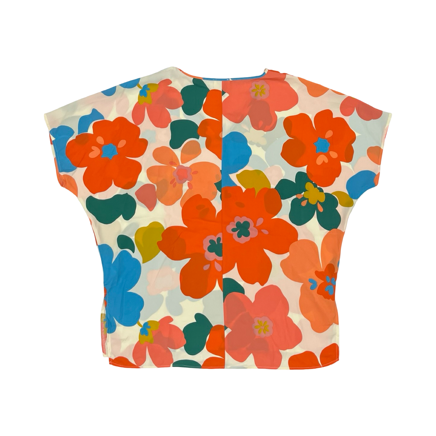 Blouse Ss By Bibi In Multi, Size:S