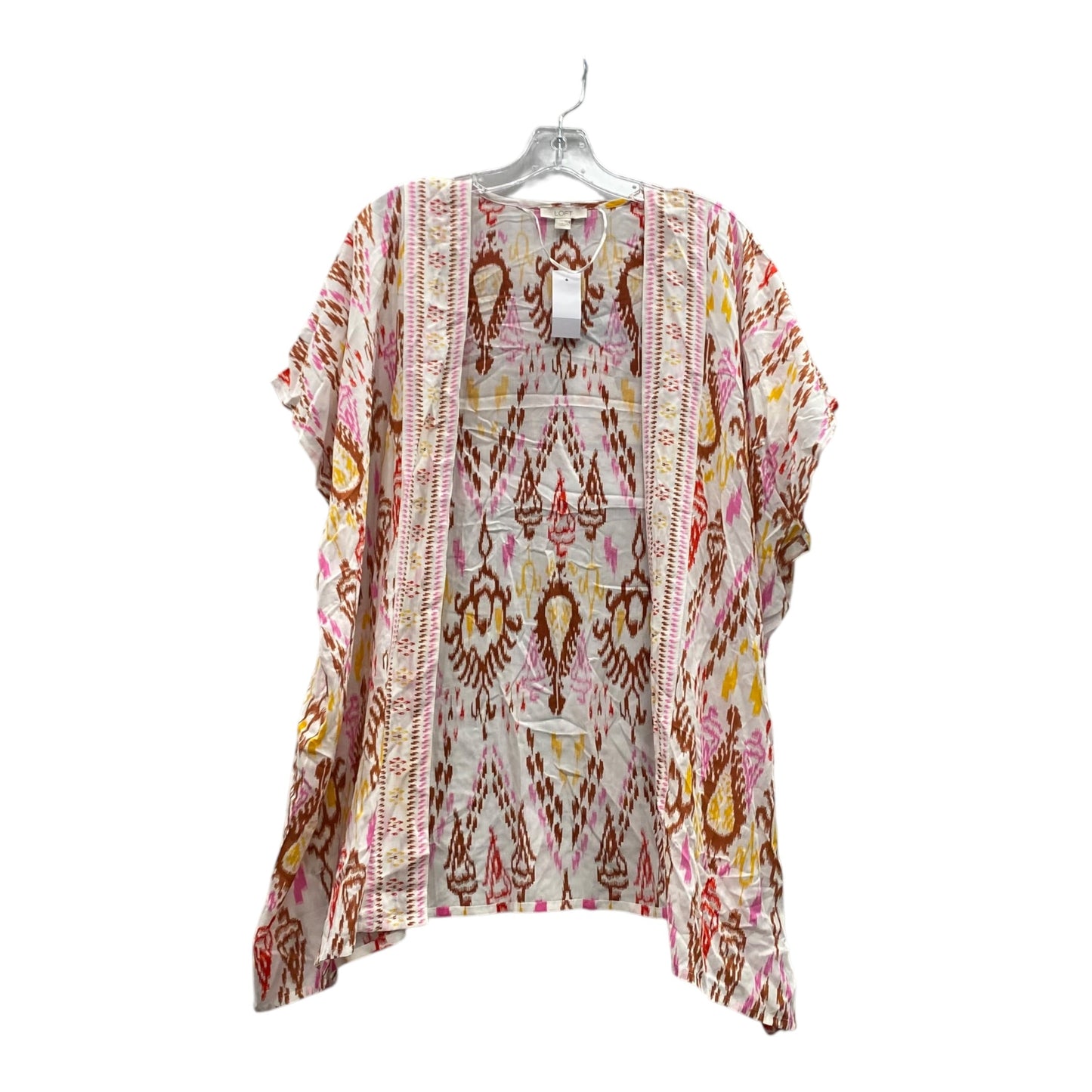 Kimono By Loft In Brown & Purple, Size:Xs
