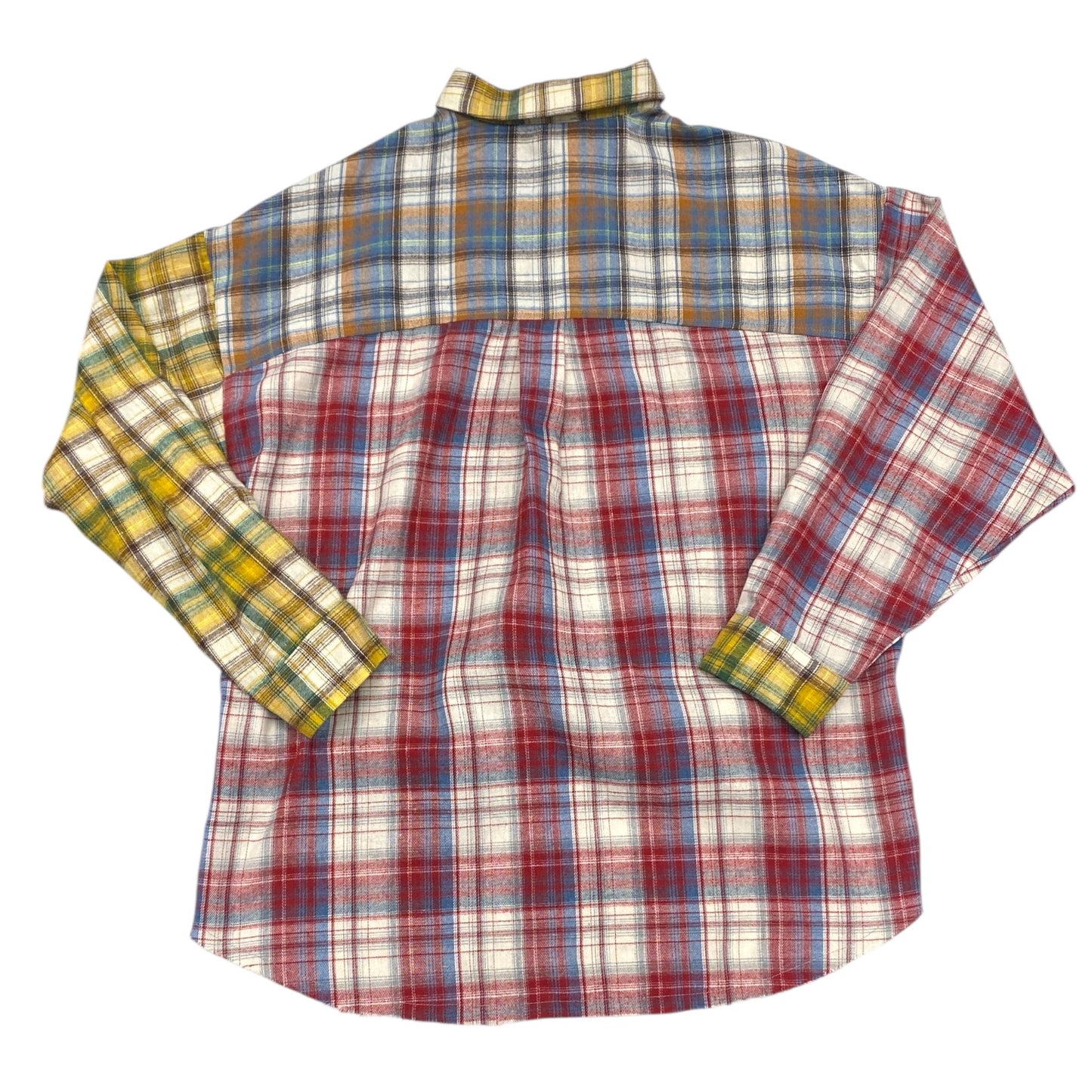 Top Ls By Cmc In Plaid Pattern, Size:M