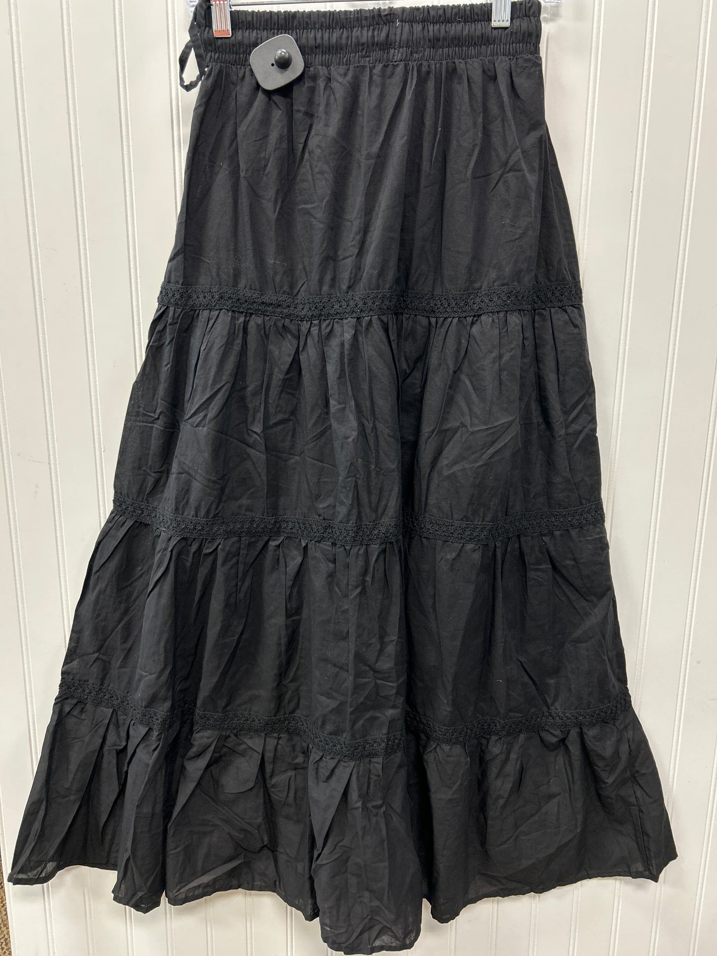 Skirt Maxi By Clothes Mentor In Black, Size:S