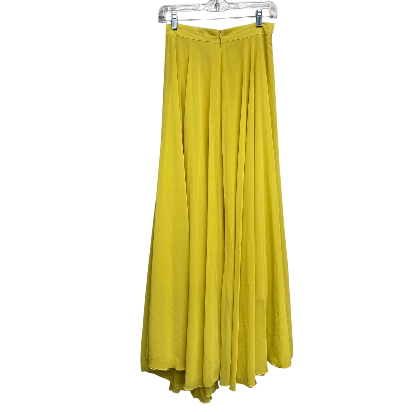 Skirt Maxi By Chicwish In Chartreuse, Size:4