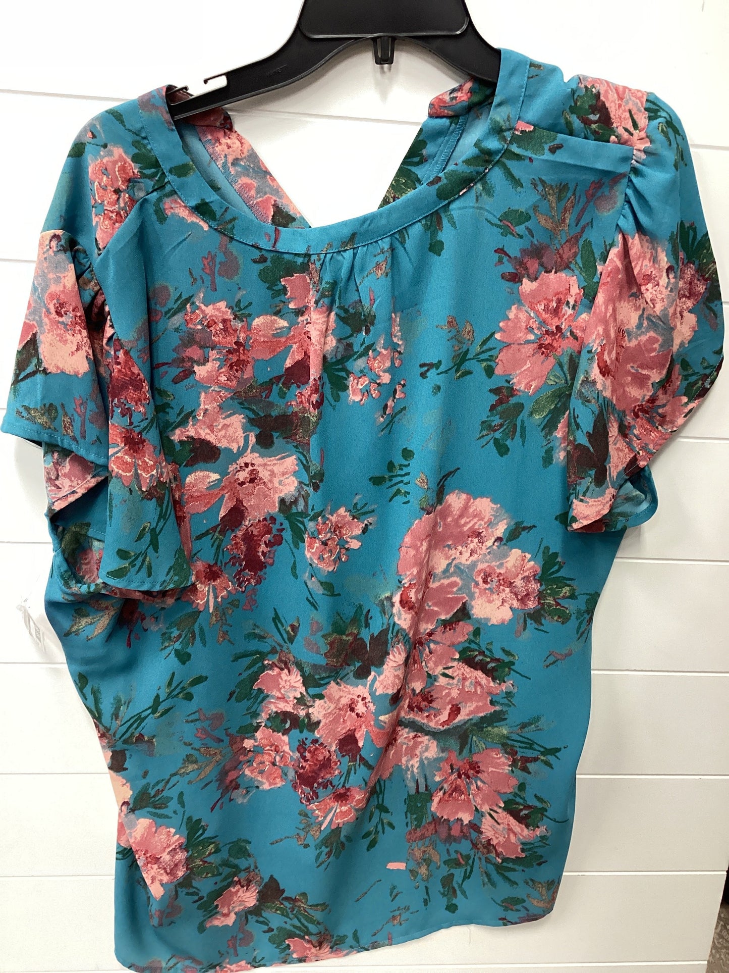 Top Ss By Maurices In Blue, Size:1X