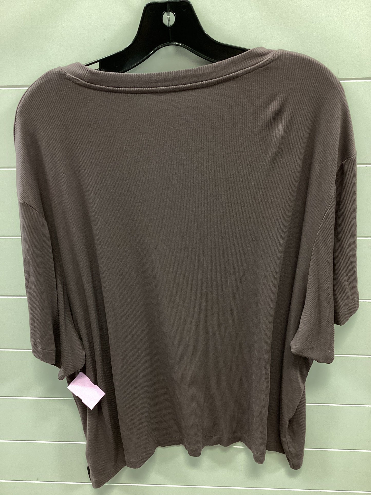 Top Ss By American Eagle In Taupe, Size:1X