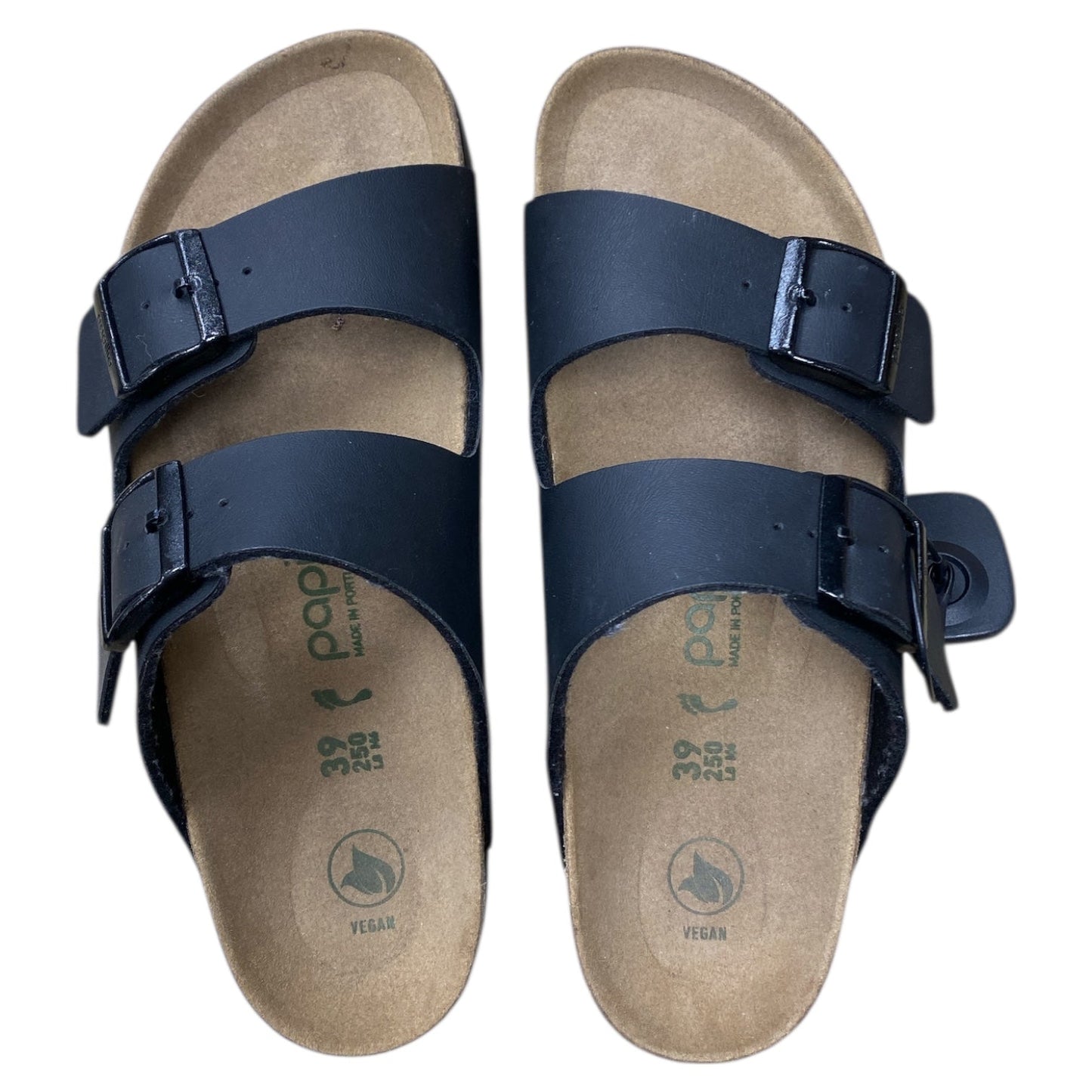 Sandals Designer By Birkenstock In Black, Size:8