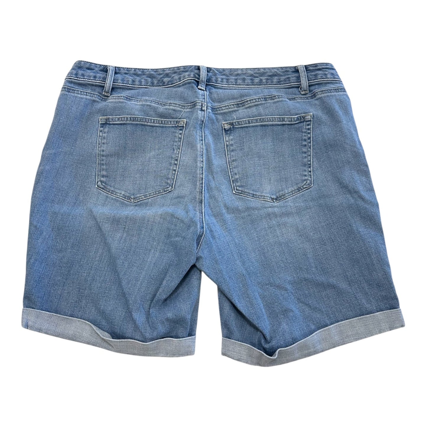 Shorts By Talbots In Blue Denim, Size:16