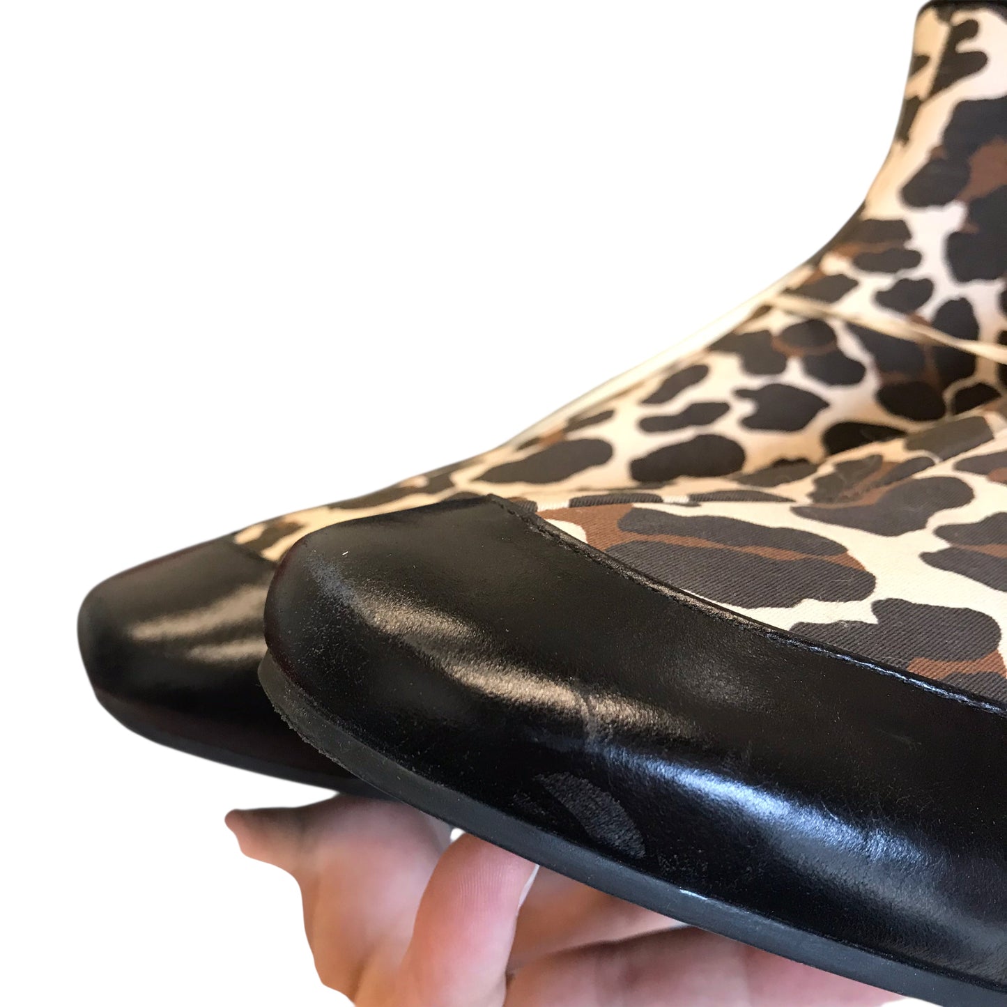 Boots Designer By Tory Burch In Animal Print, Size:7