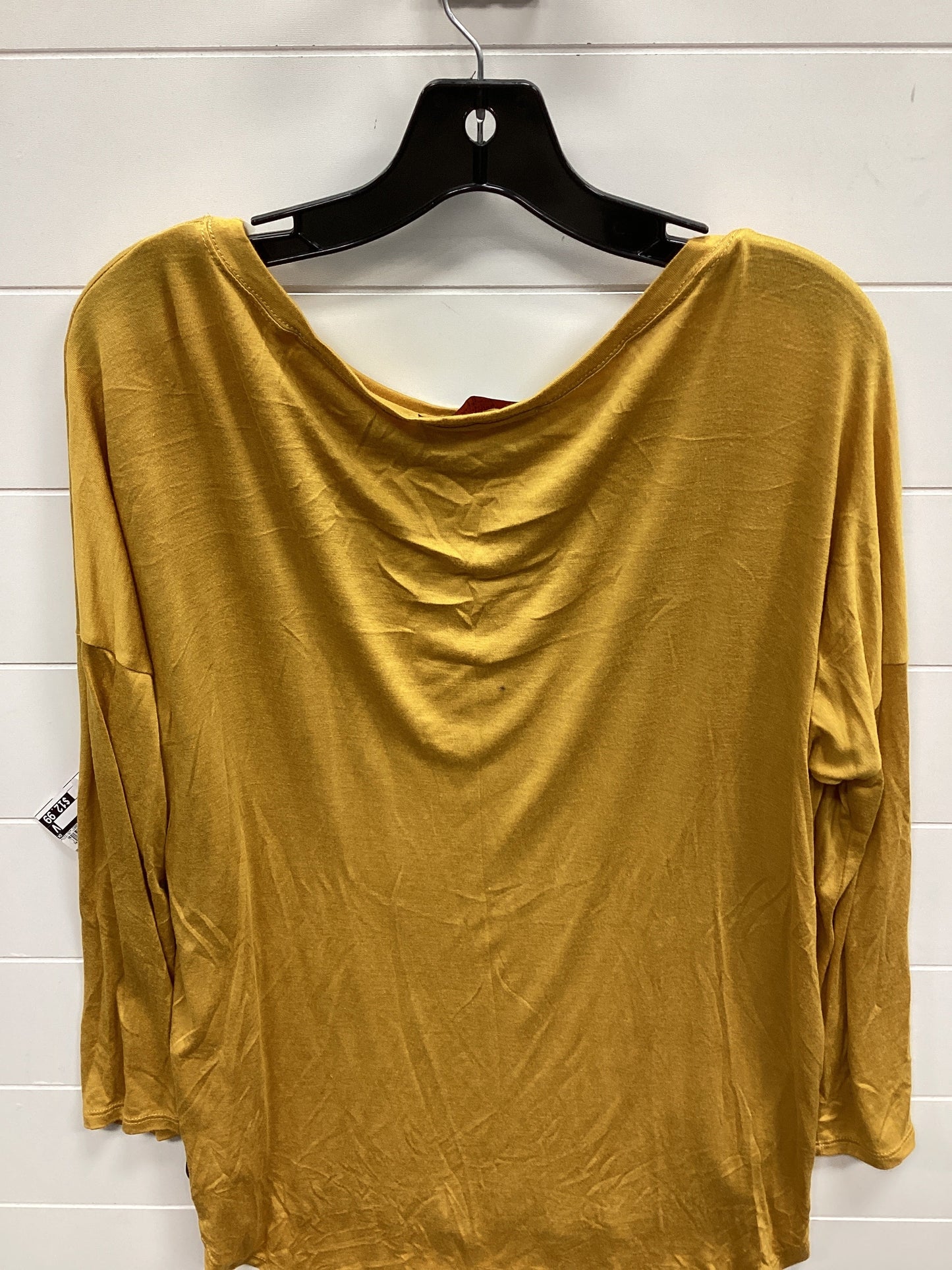 Top Ls By Loft In Yellow, Size:1X
