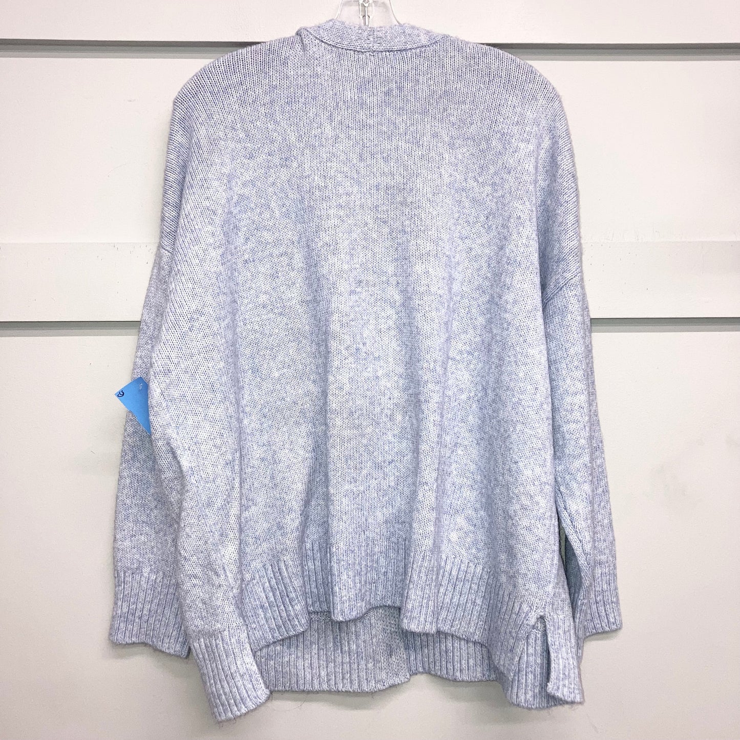 Sweater Cardigan By Ella Moss In Blue, Size:Xl
