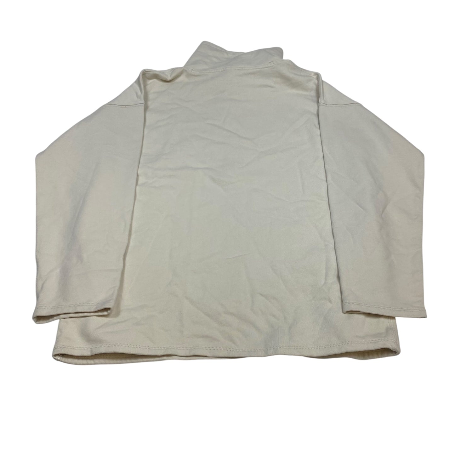 Sweatshirt Collar By J. Crew In Cream, Size:S