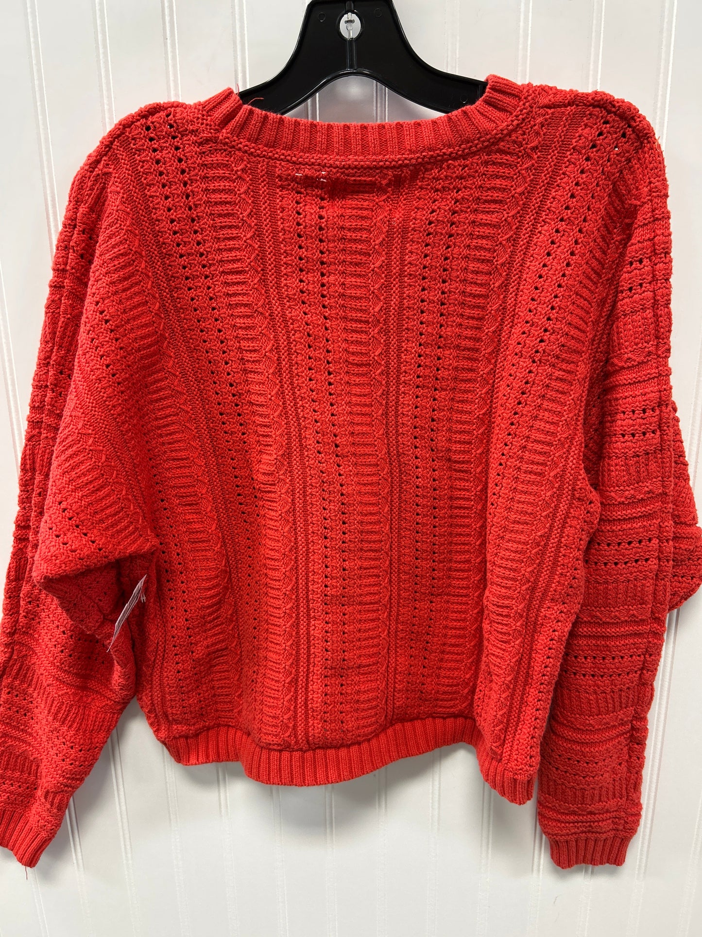 Sweater By Cynthia Rowley In Red, Size:L