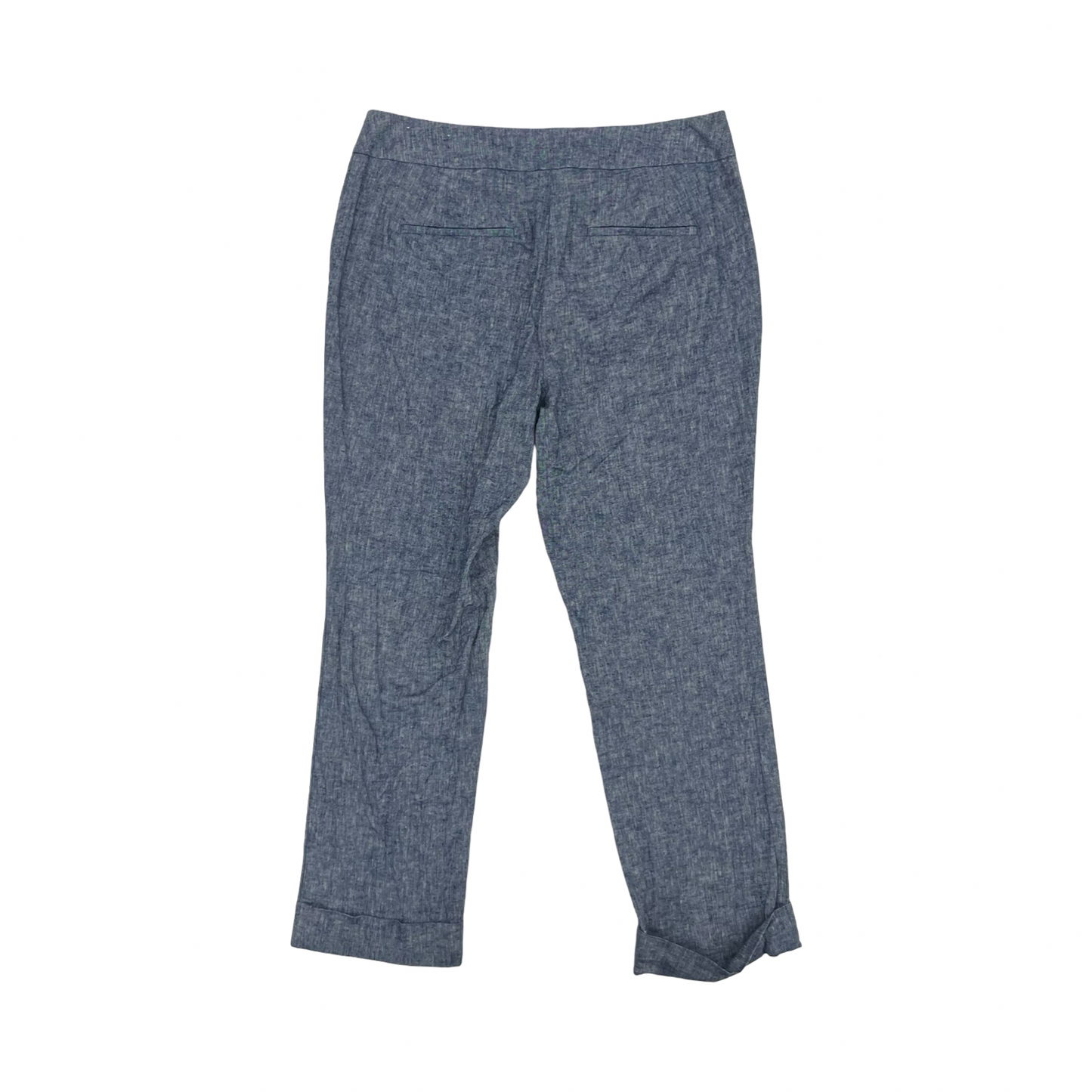 Pants Linen By Ann Taylor In Blue, Size:6